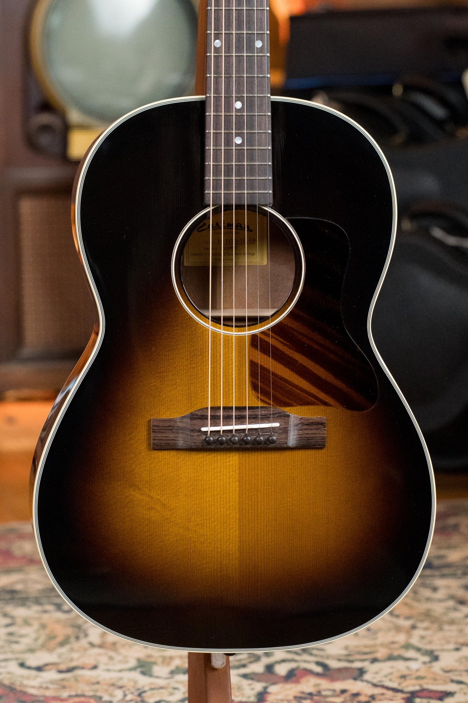 Eastman E6-LGSS-TC-SB Thermo-Cured Sitka/Mahogany LG-Style Slope Shoulder Sunburst Acoustic Guitar #9367