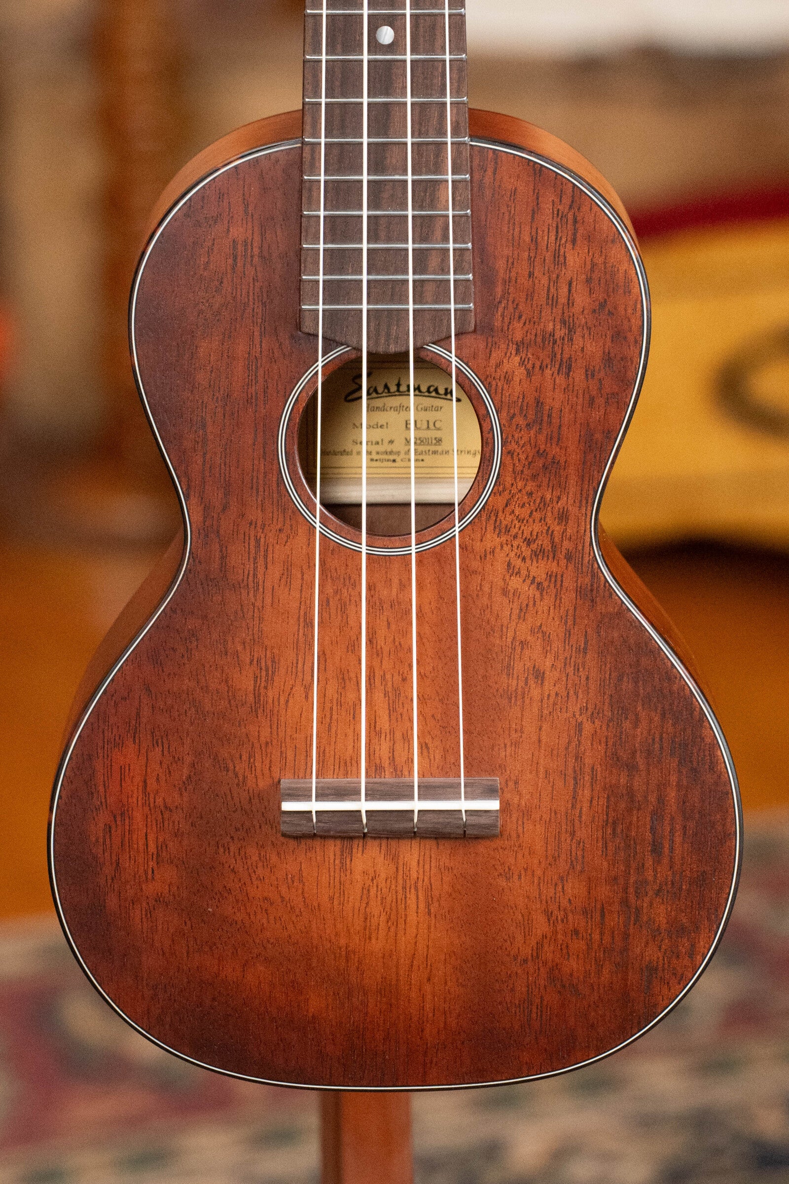 Eastman EU1-C Sitka/Ovangkol Concert Ukulele #1158
