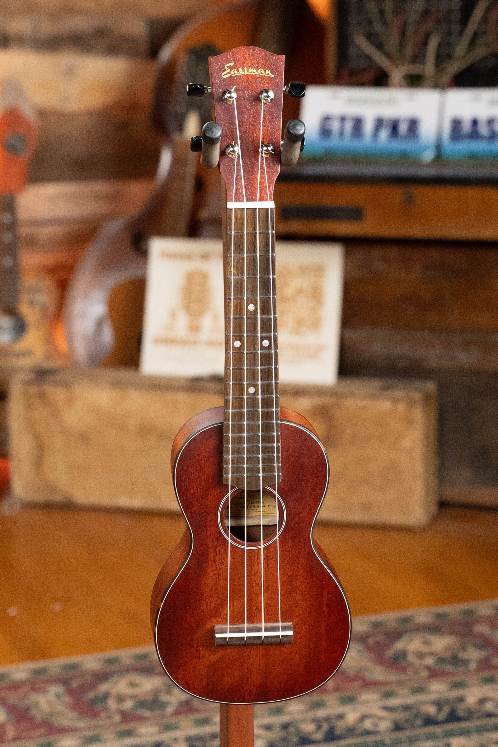 Eastman EU1-S All Mahogany Soprano Ukulele #2855