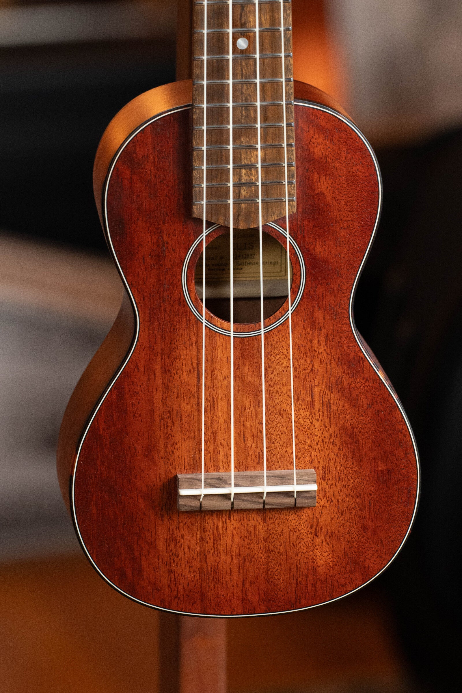 Eastman EU1-S All Mahogany Soprano Ukulele #2857