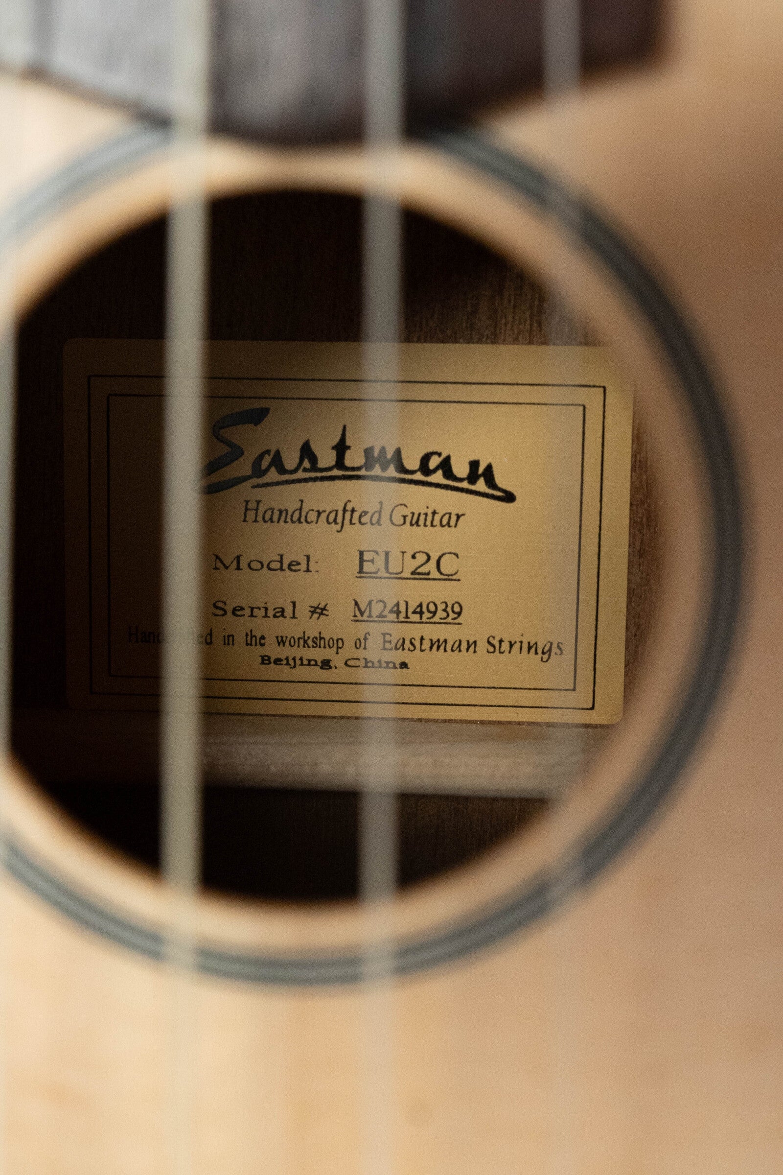 Eastman EU2-C Sitka/Ovangkol Concert Ukulele #4939
