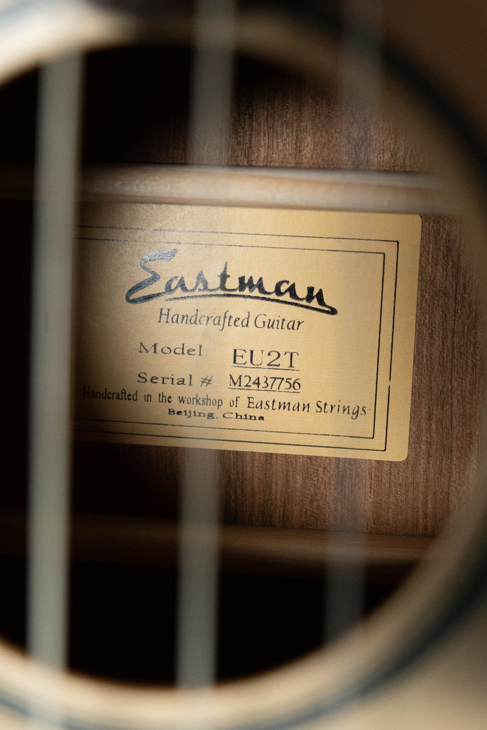 Eastman EU2-T Spruce/Ovangkol Tenor Ukulele #7756