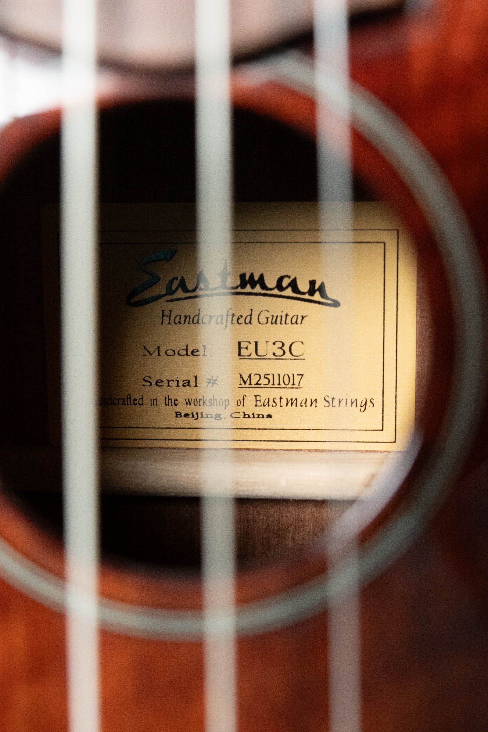 Eastman EU3-C All Mahogany Concert Ukulele #1017