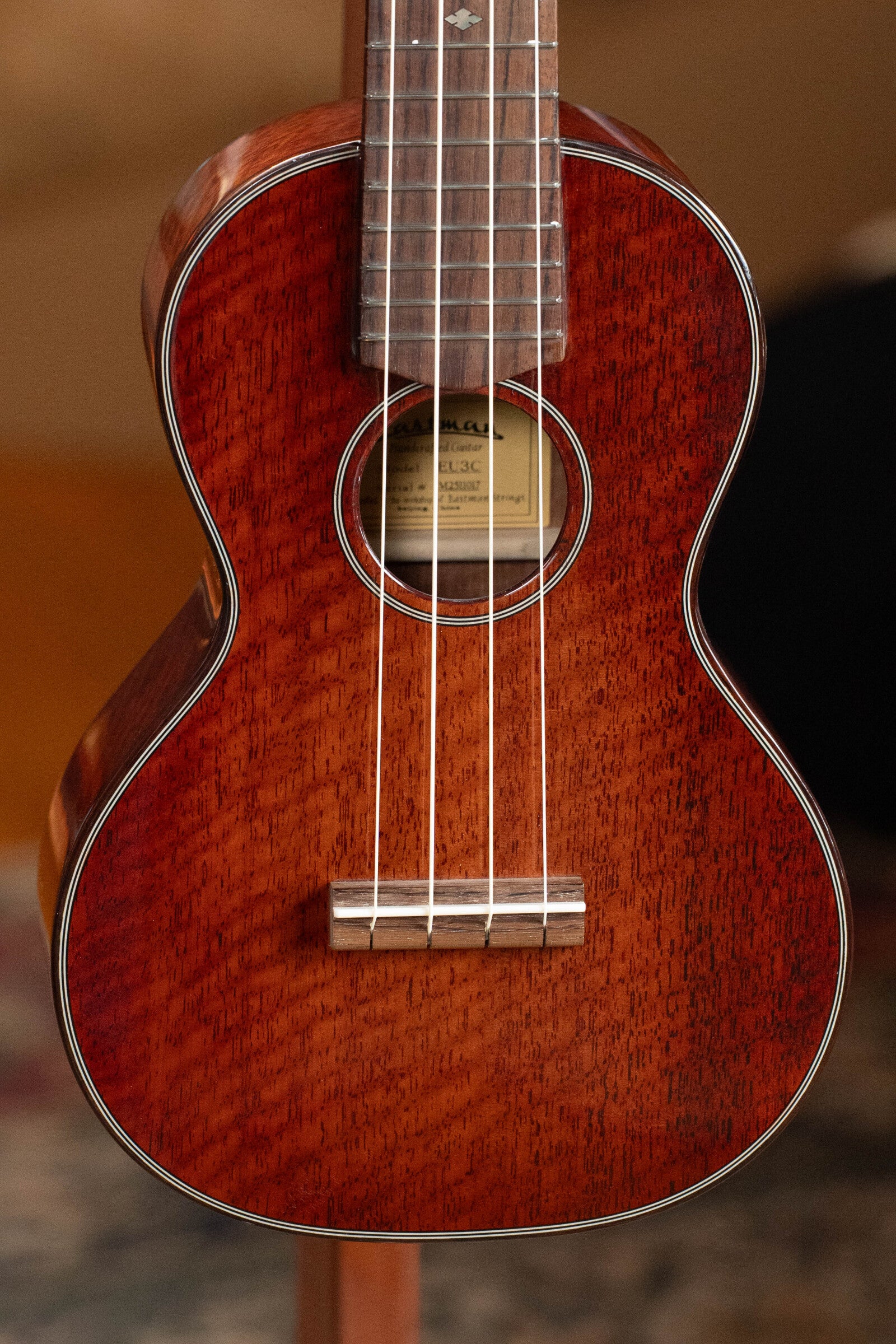 Eastman EU3-C All Mahogany Concert Ukulele #1017