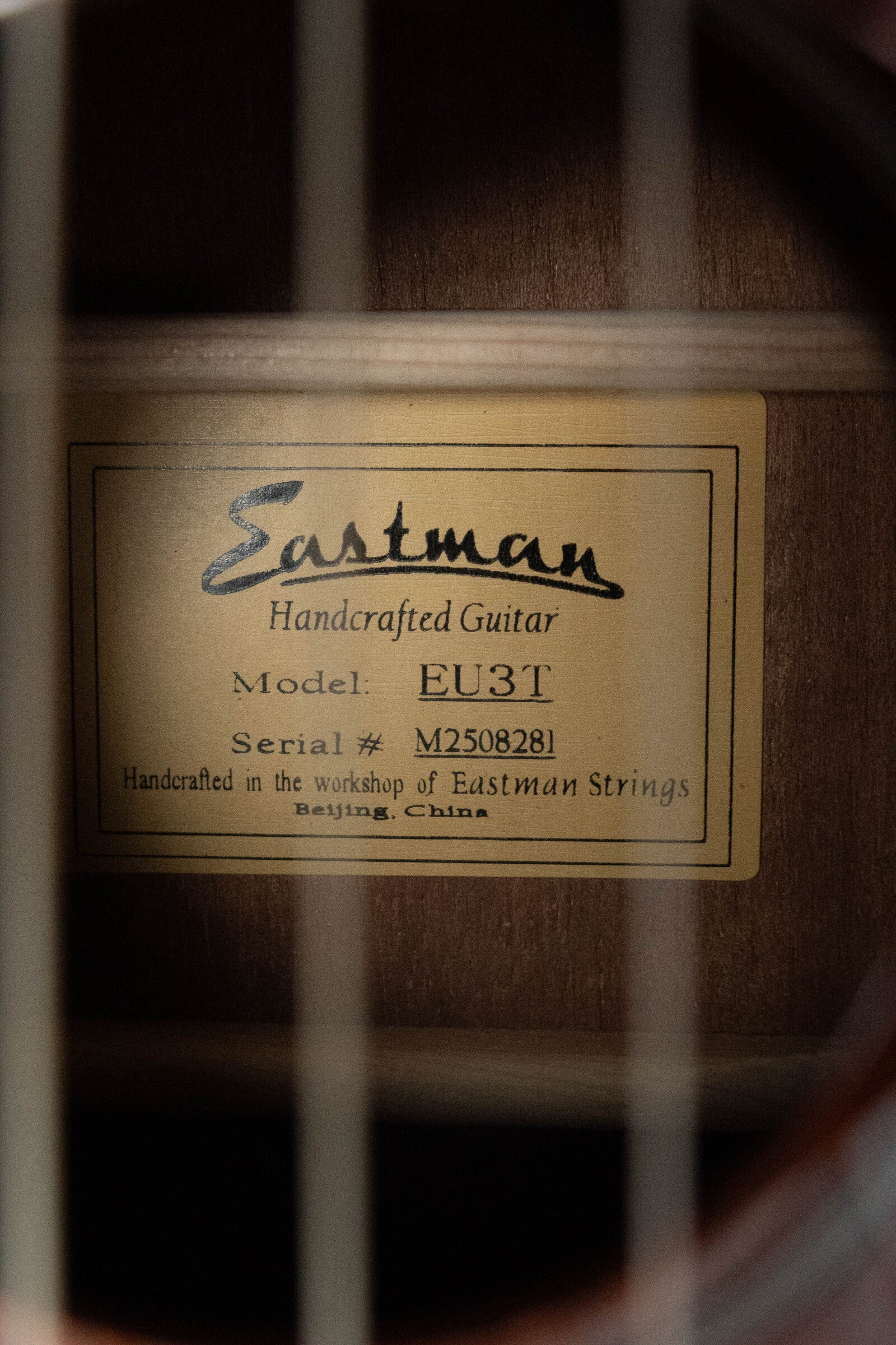 Eastman EU3-T All Mahogany Tenor Ukulele #8281