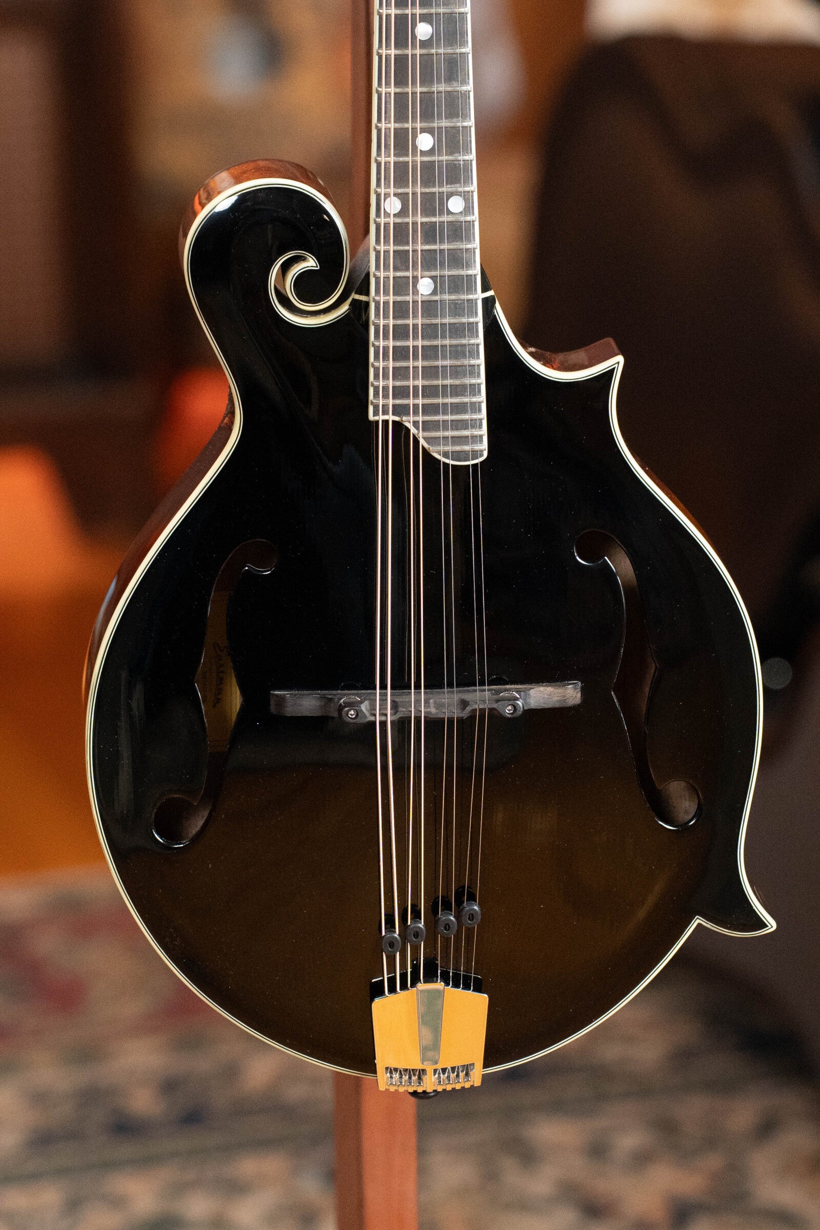 Eastman MD415-BK Black Top F-Style Mandolin #2089
