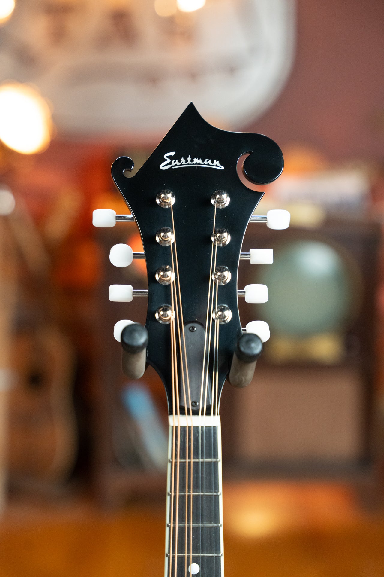 Eastman MD415-BK Black Top F-Style Mandolin #4948