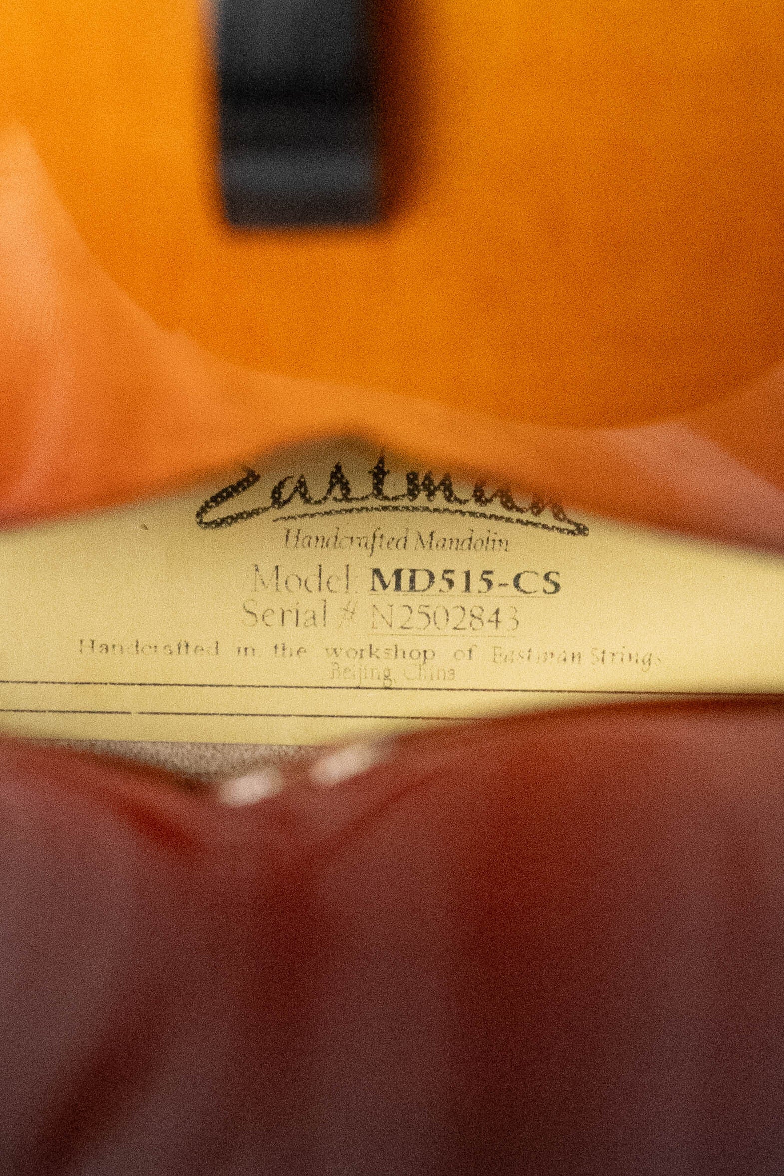 Eastman MD515-CS Classic Sunburst F-Style Mandolin #2843