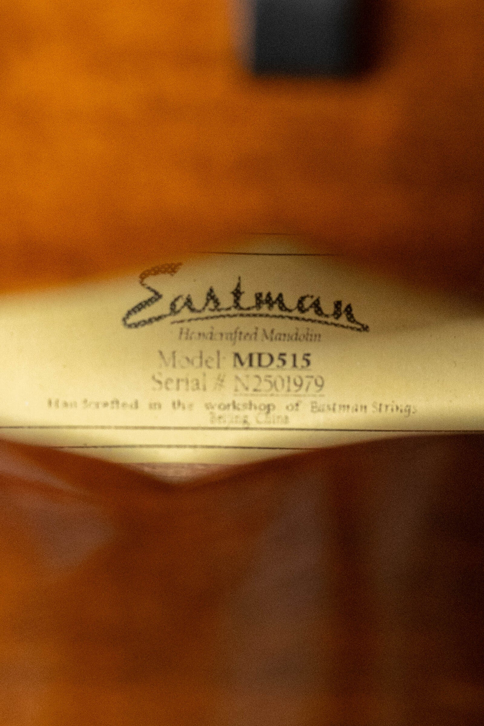Eastman MD515 F-Style Classic Finish Mandolin #1979
