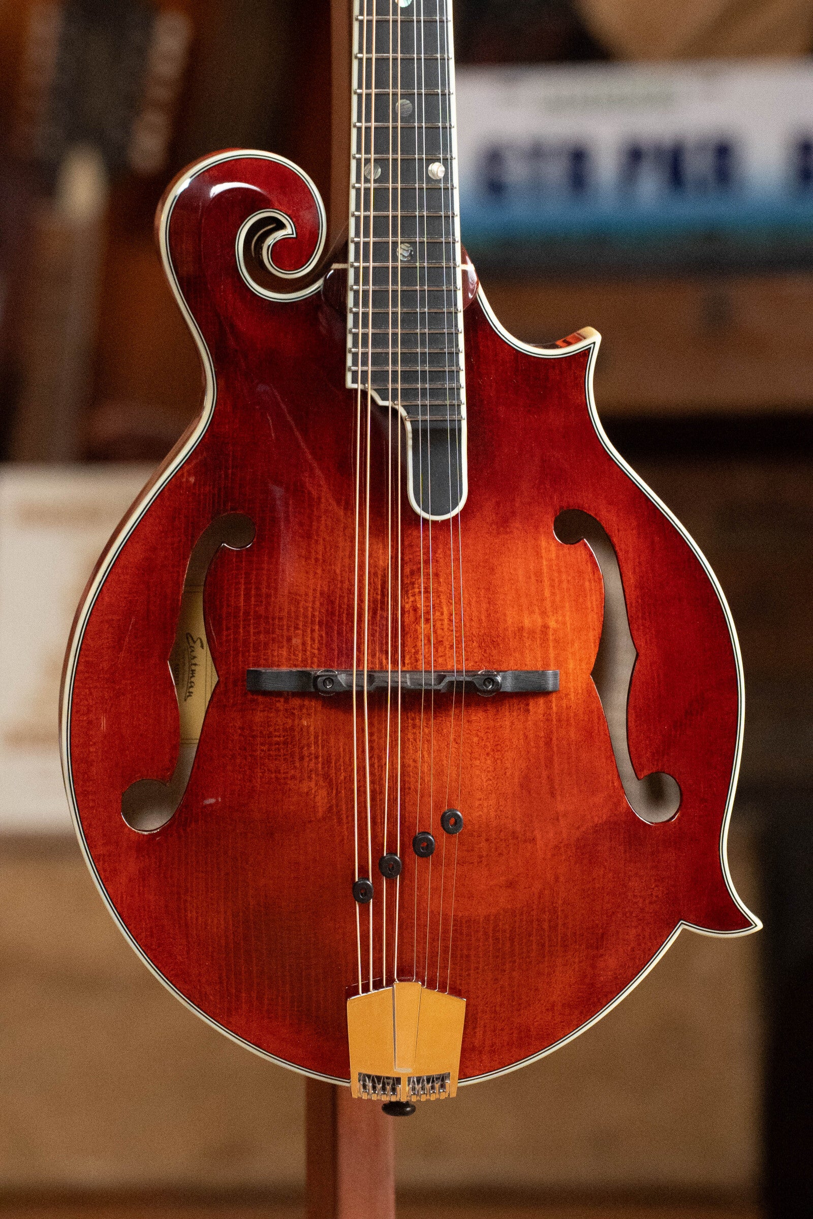 Eastman MD815 Adirondack Spruce/Flamed Maple F-Style Mandolin #2253