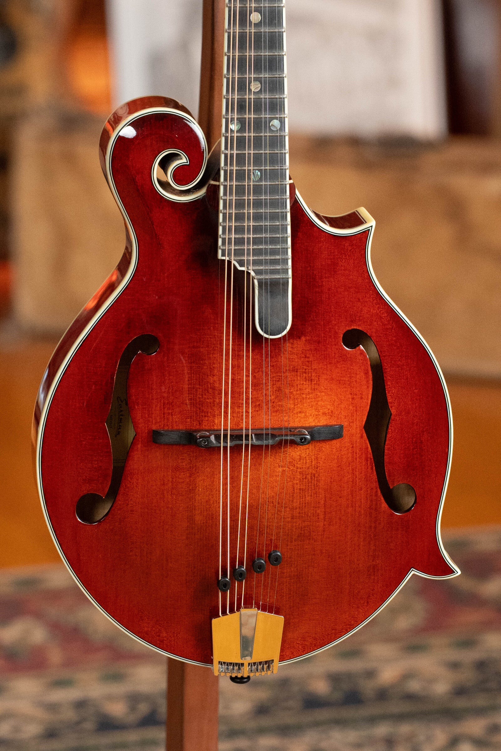 Eastman MD815 Adirondack Spruce/Flamed Maple F-Style Mandolin #3283