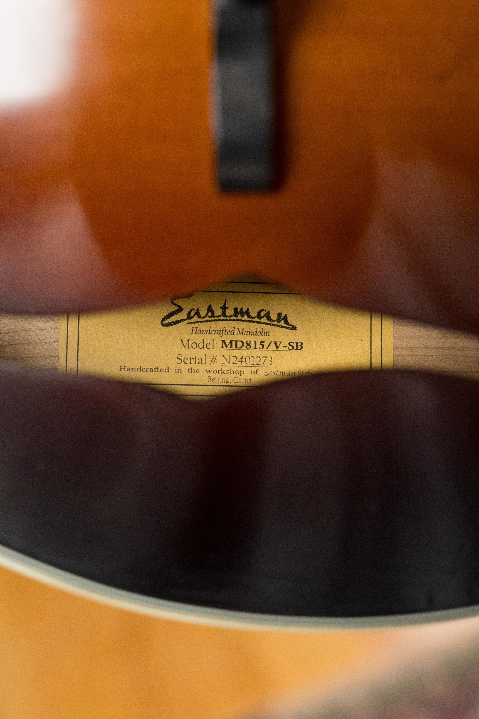 Eastman MD815/V-SB Antique Varnish Series F-Style Mandolin #1273