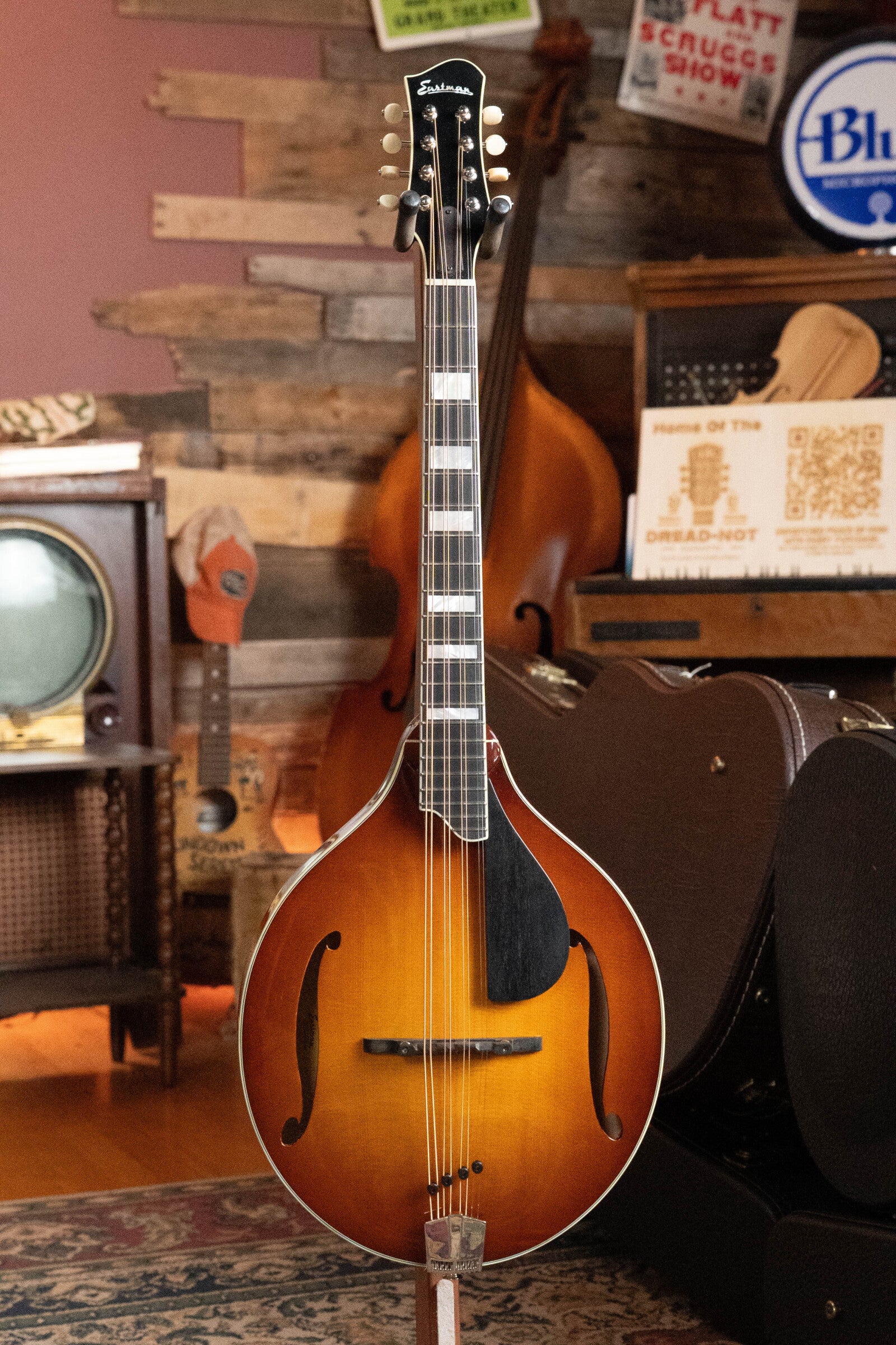 Eastman MDO605-GB Spruce/Maple Goldburst Octave A-Style Mandolin w/ K&K Pickup #1768