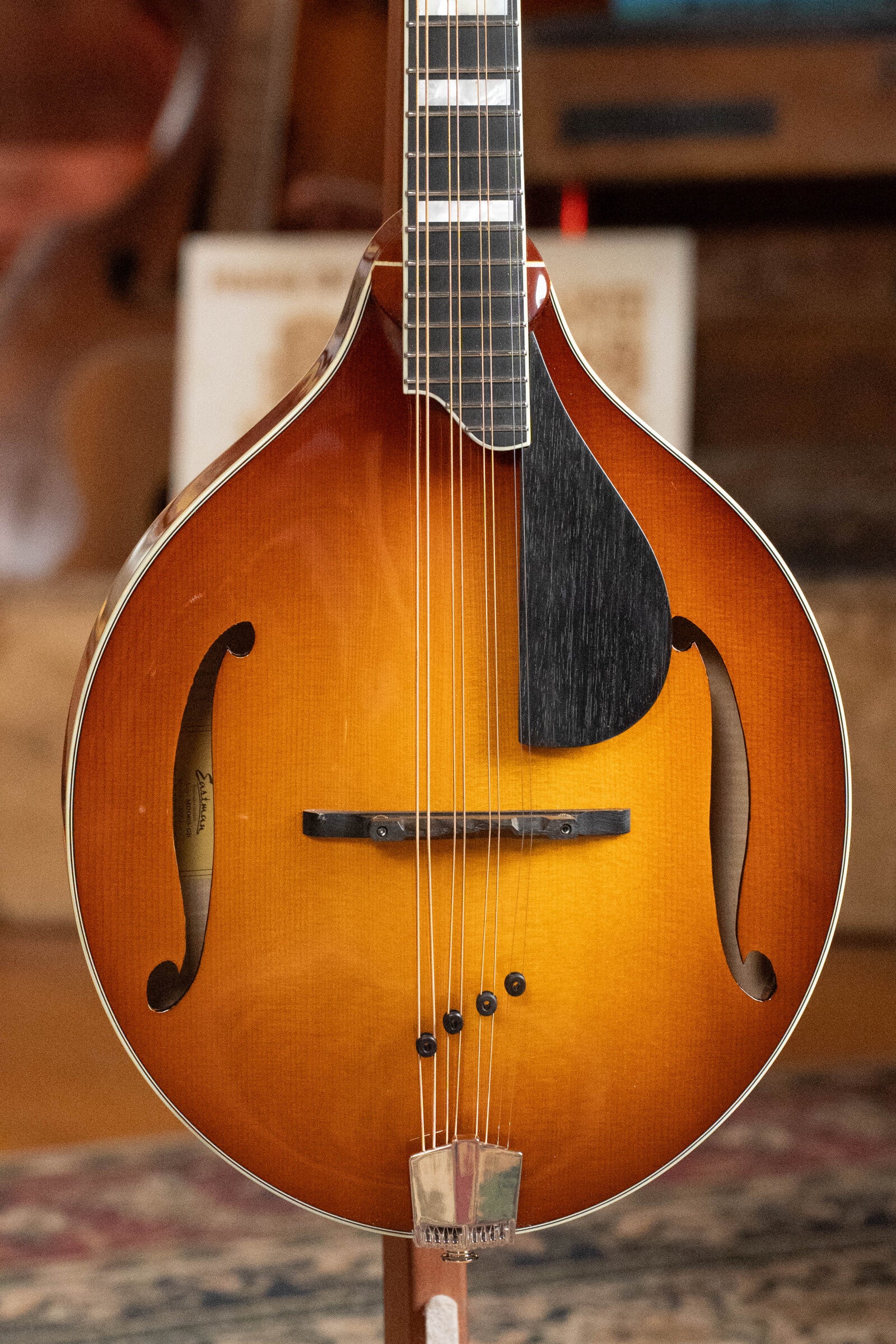 Eastman MDO605-GB Spruce/Maple Goldburst Octave A-Style Mandolin w/ K&K Pickup #1813