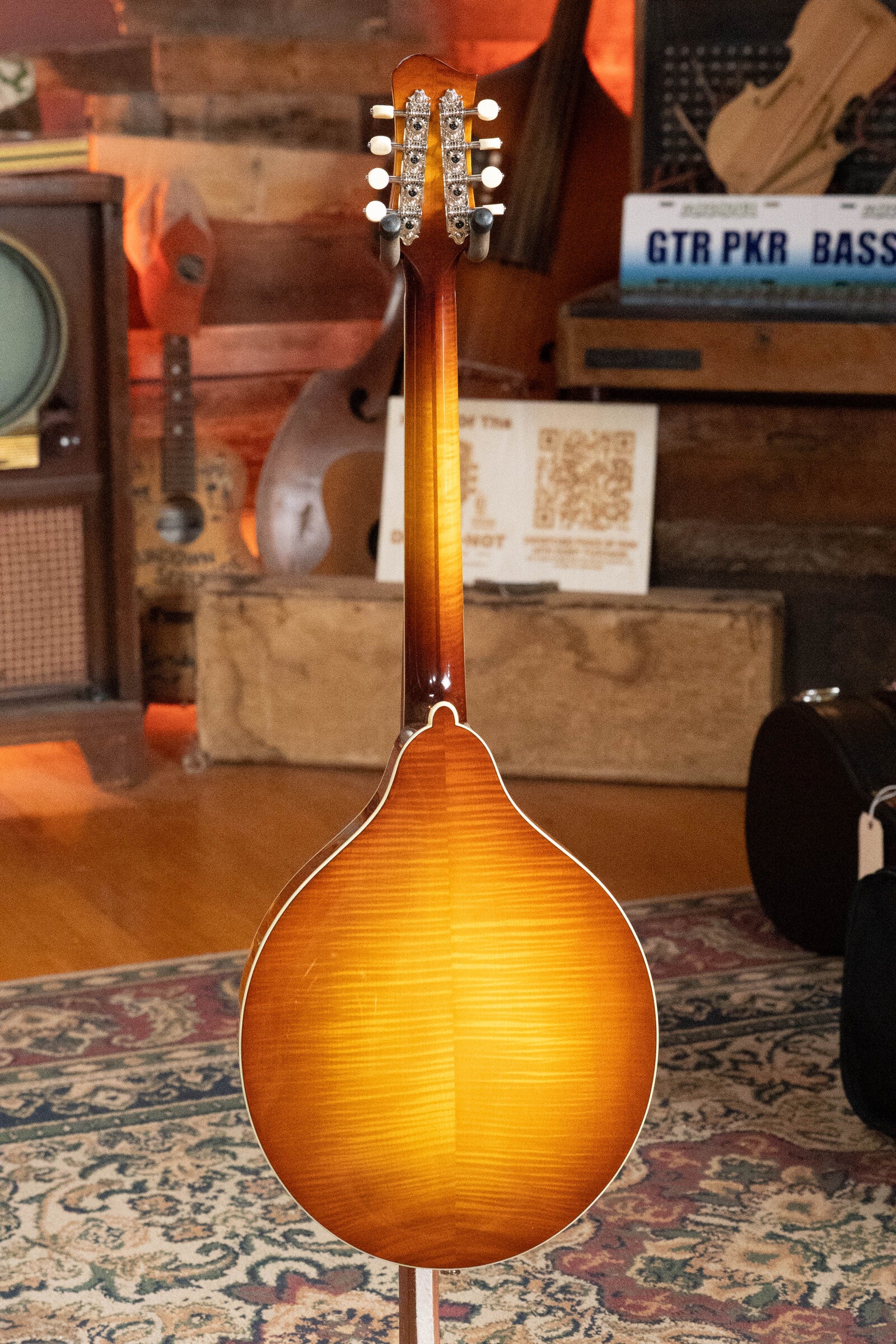 Eastman MDO605-GB Spruce/Maple Goldburst Octave A-Style Mandolin w/ K&K Pickup #1813