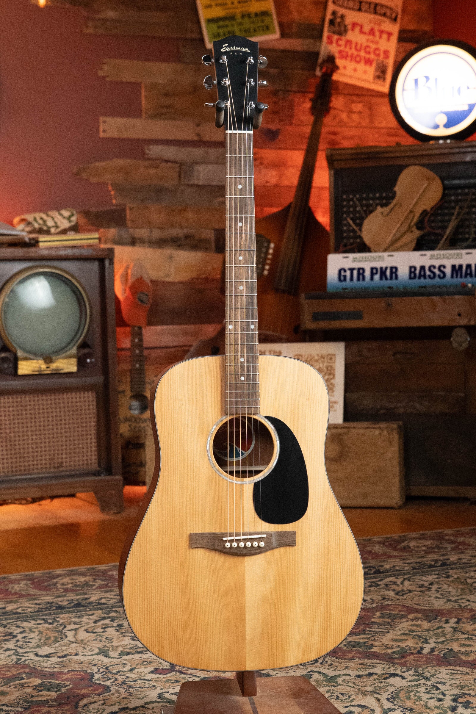 Eastman PCH1-D Solid Sitka/Laminated Sapele Dreadnought Acoustic Guitar #5137