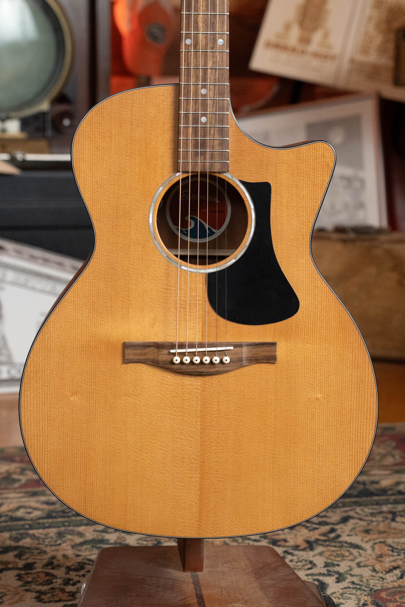 Eastman PCH1-GACE Sitka/Laminated Sapele Cutaway Grand Auditorium Guitar w/Electronics #2958