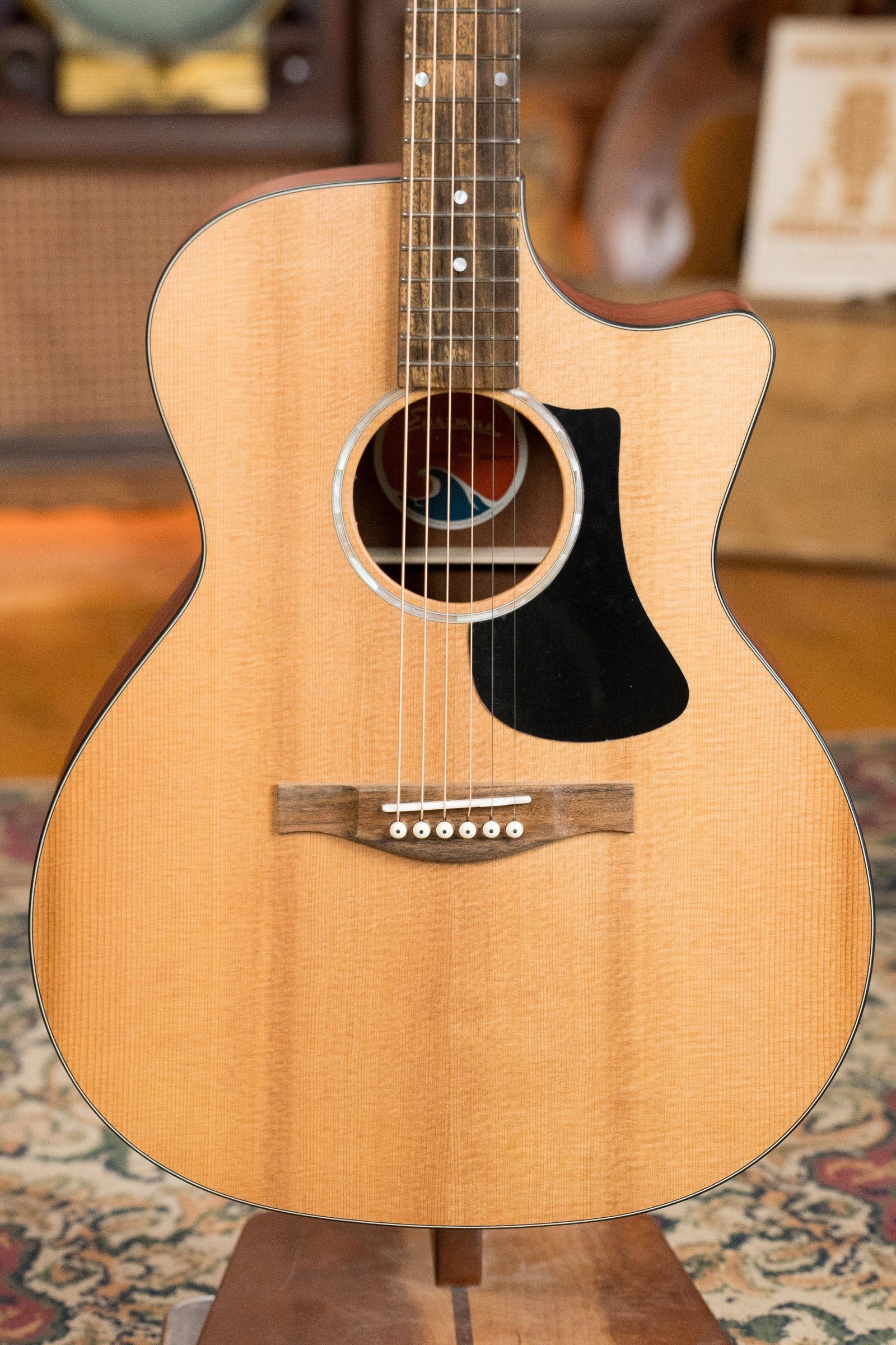 Eastman PCH1-GACE Sitka/Laminated Sapele Cutaway Grand Auditorium Guitar w/Electronics #3777