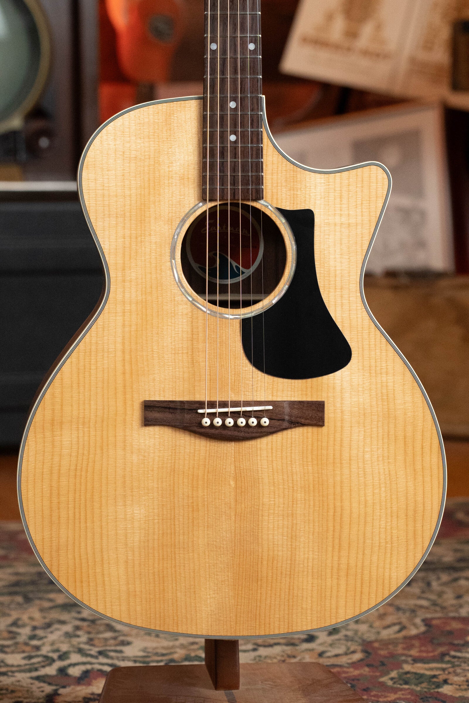 Eastman PCH2-GACE Solid Thermo-Cured Sitka/Laminated Rosewood Grand Auditorium Cutaway Guitar w/Fishman Pickup #1706