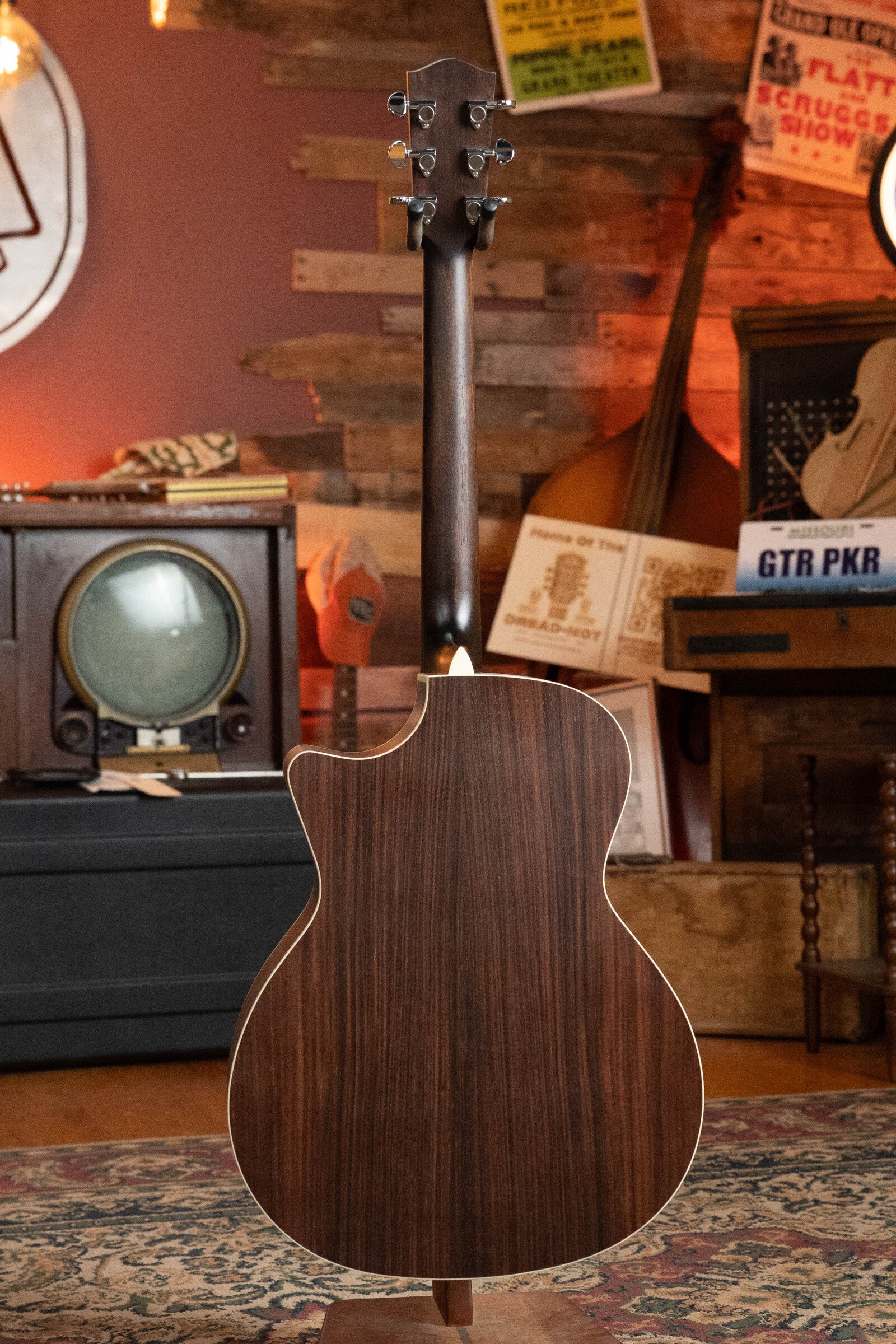 Eastman PCH2-GACE Solid Thermo-Cured Sitka/Laminated Rosewood Grand Auditorium Cutaway Guitar w/Fishman Pickup #1706