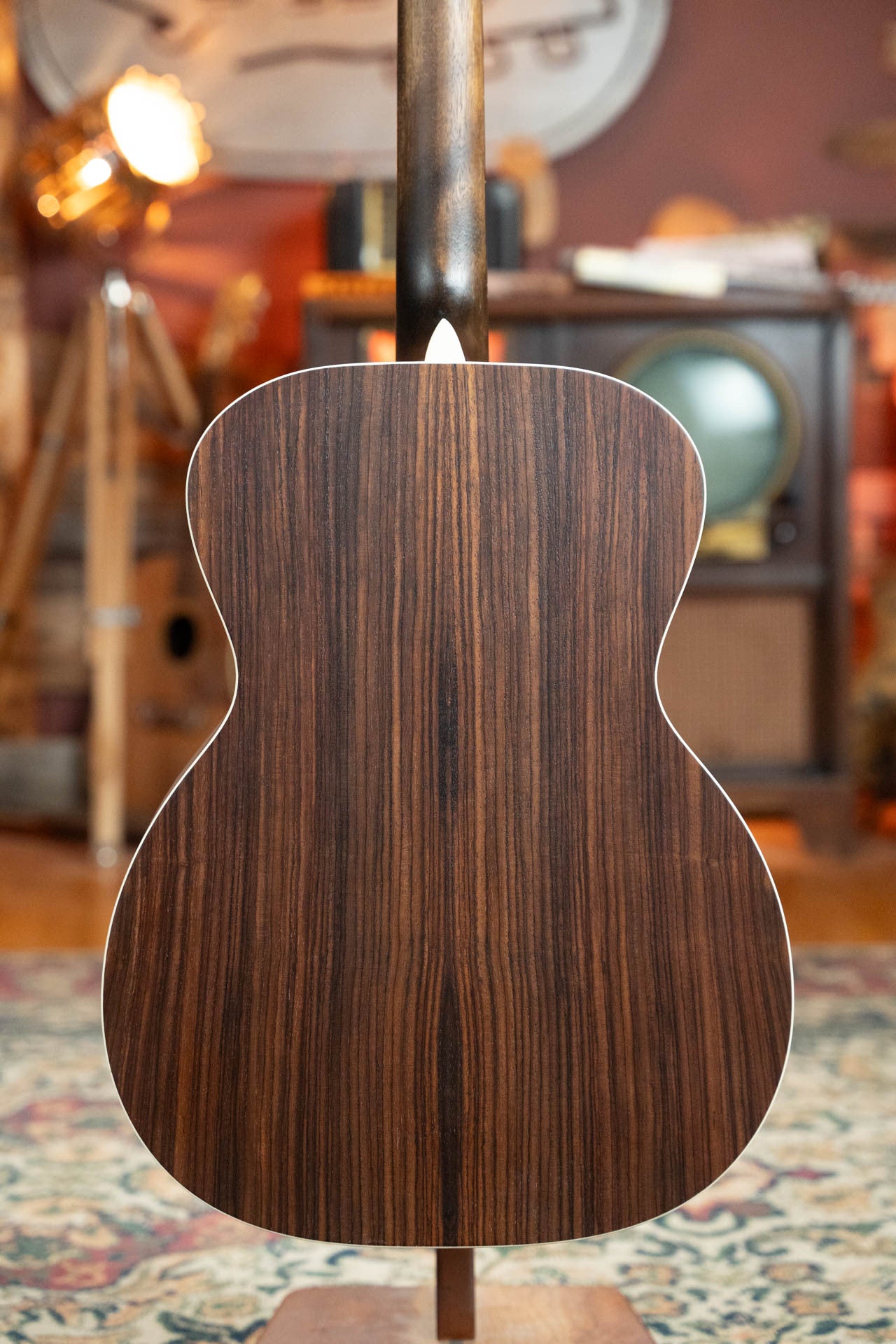 Eastman PCH2-OM-BK Solid Thermo-Cured Sitka/Laminated Rosewood Orchestra Model Gloss Black Top Acoustic Guitar #1078
