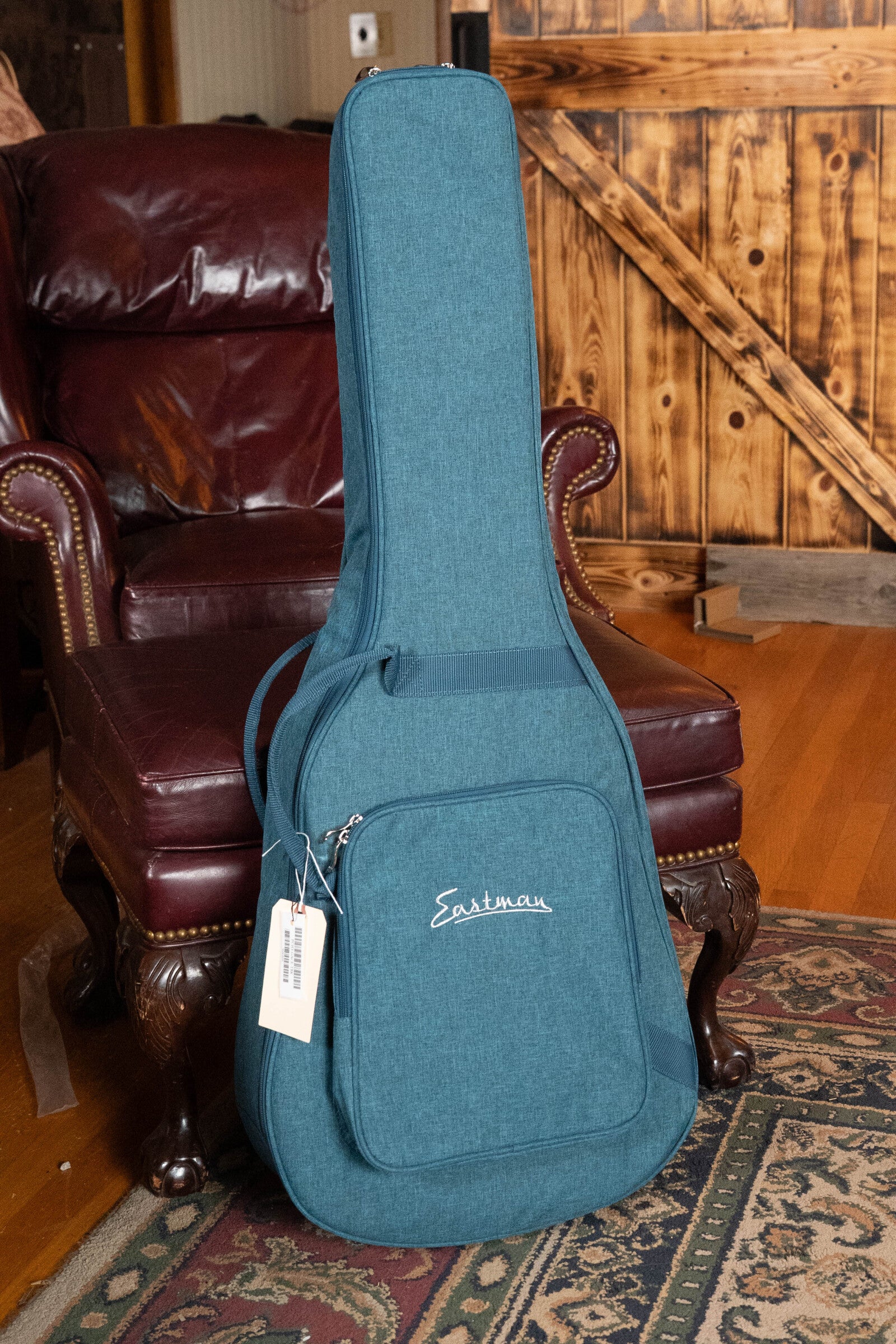 Eastman PCH3-GACE-TBK Sitka/Laminated Maple Grand Auditorium Translucent Black Top Guitar w/Fishman Pickup #5155