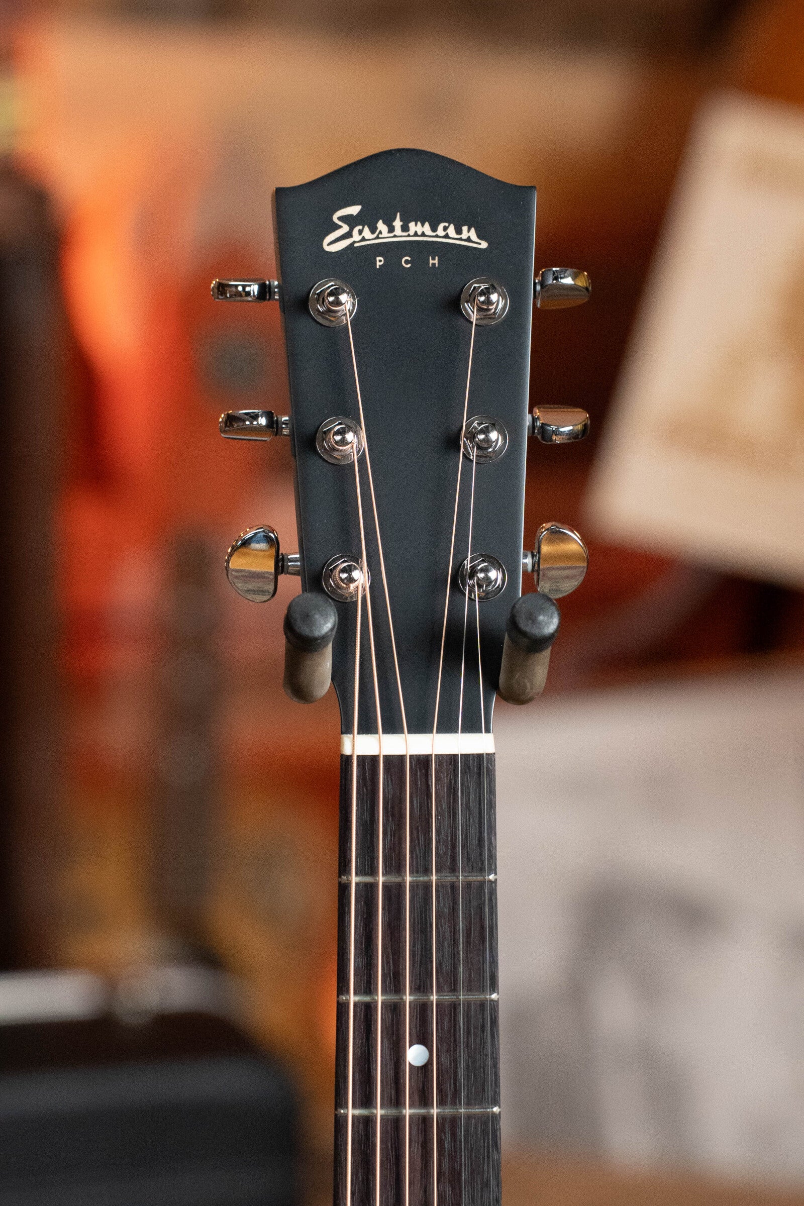 Eastman PCH3-GACE-TBK Sitka/Laminated Maple Grand Auditorium Translucent Black Top Guitar w/Fishman Pickup #5165
