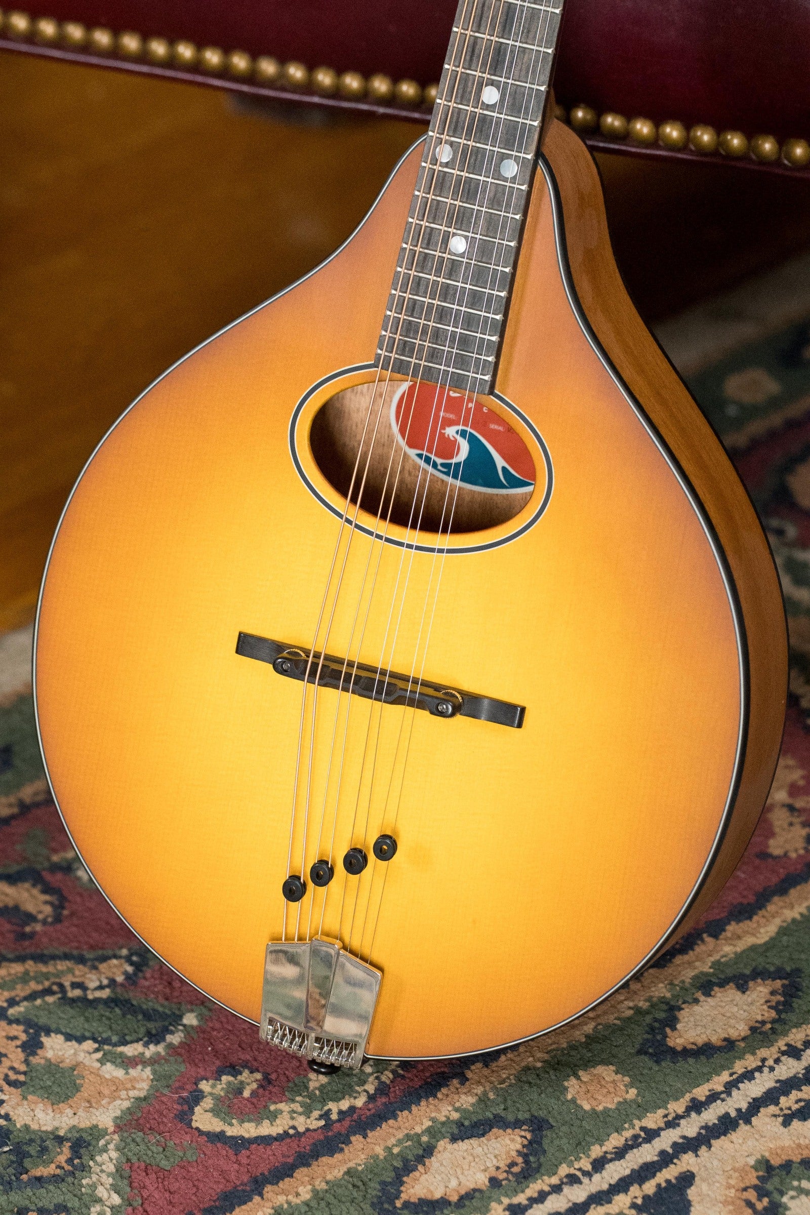 Eastman PCH-M104-GB Spruce/Laminated Mahogany Goldburst Flattop A-Style Mandolin #1065