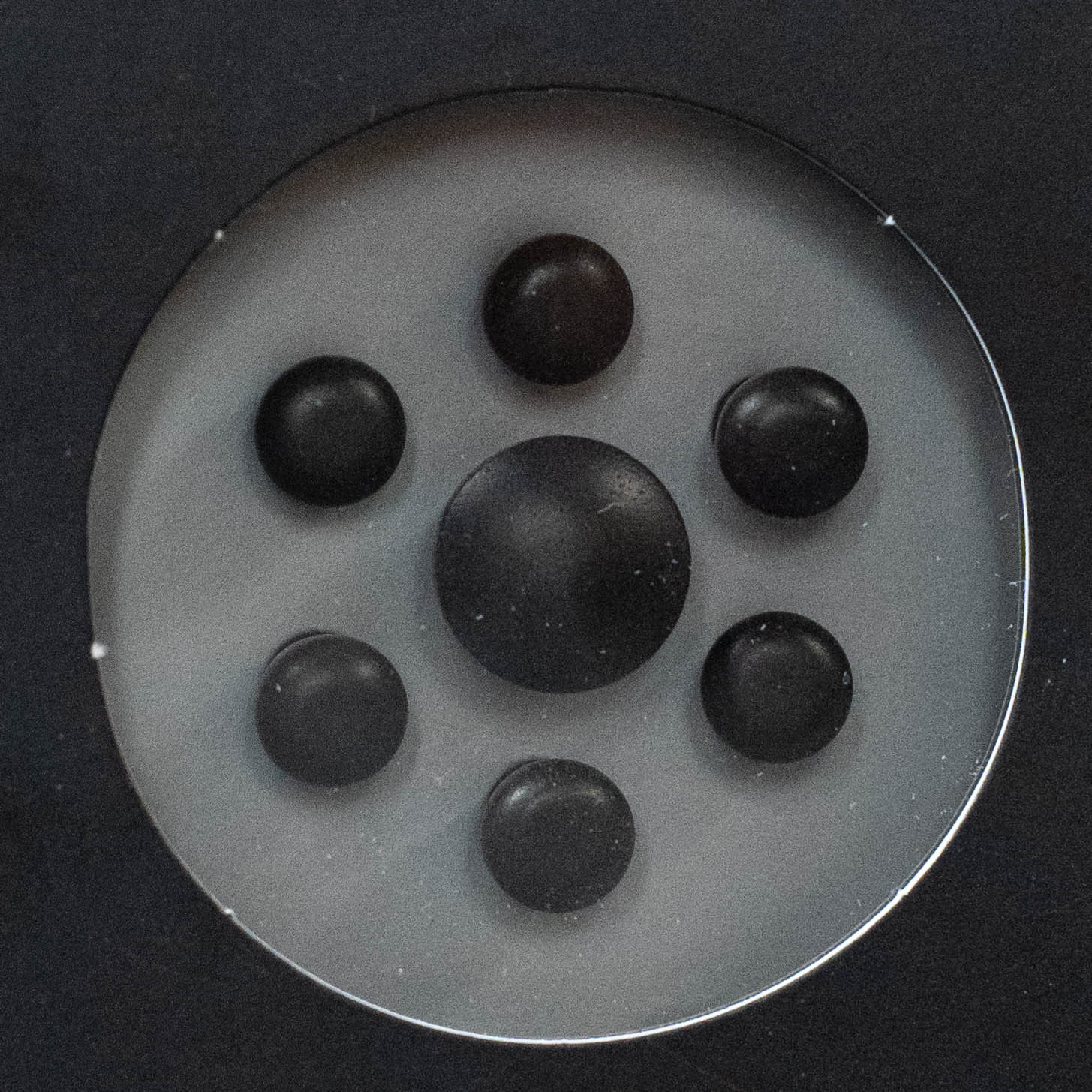 D'Addario Ebony Bridge Pins with End Pin Set - Ebony