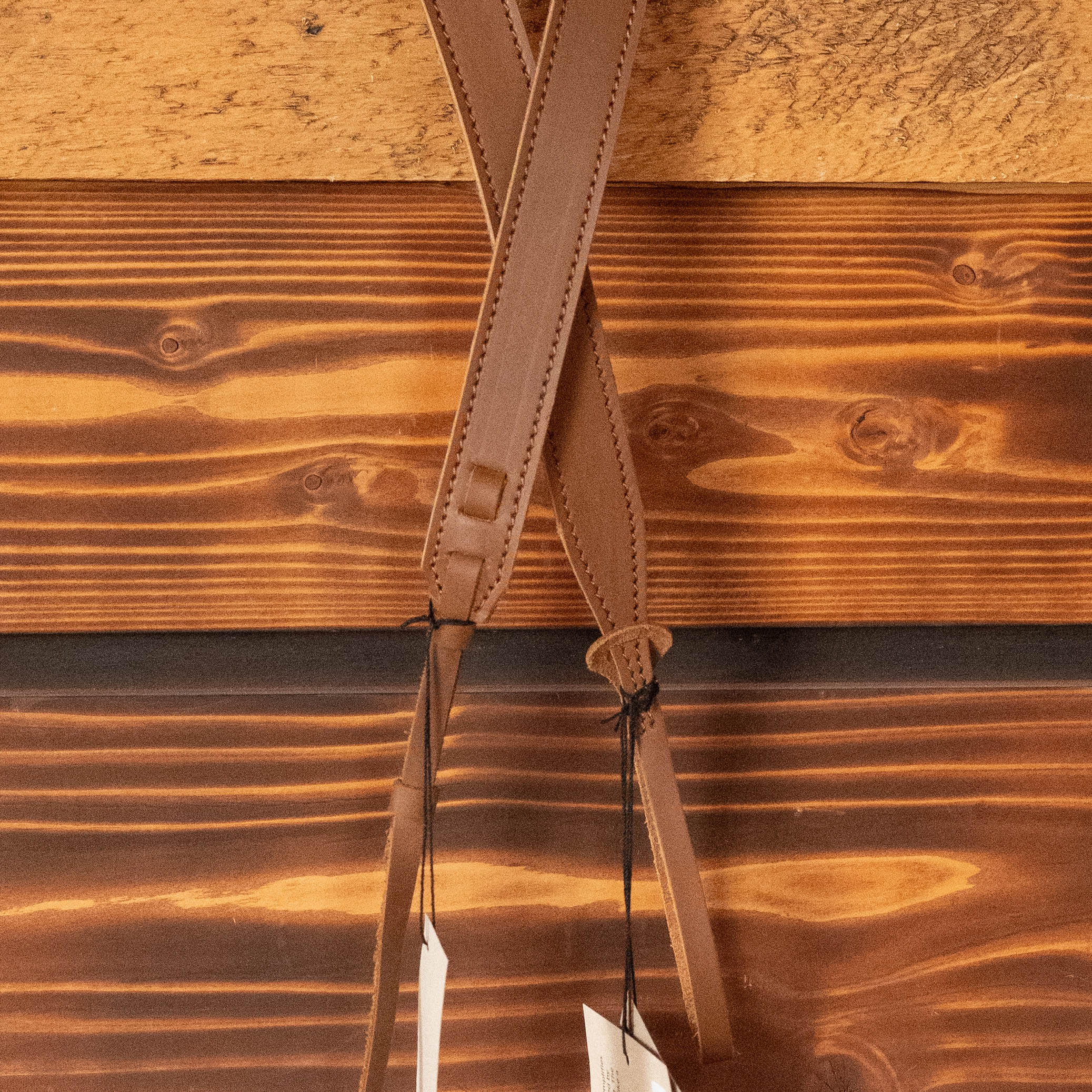 El Dorado 1" Width Leather Sueded Cowhide Mandolin Strap