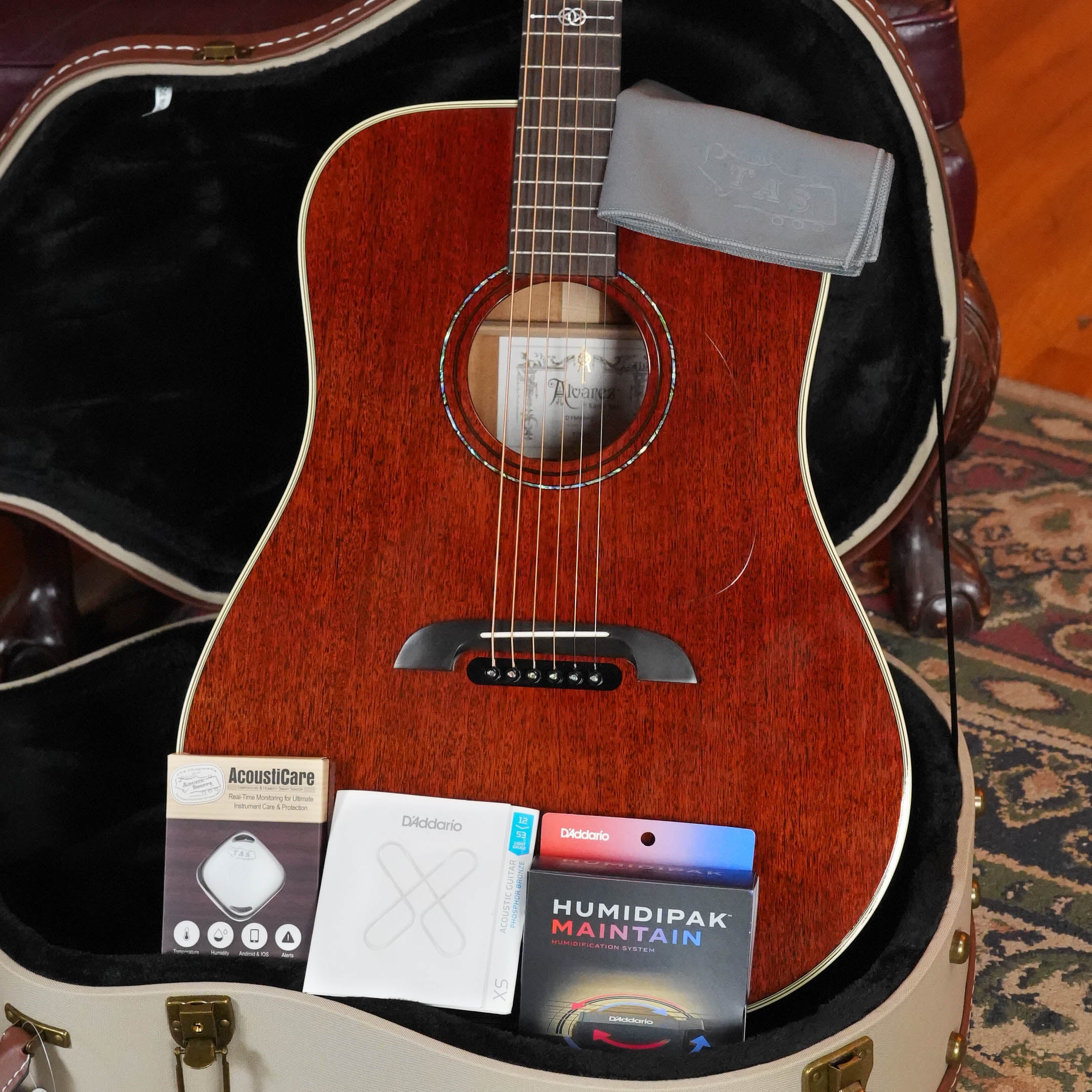 Alvarez Yairi Honduran Series DYM66HD All Vintage Honduran Mahogany Dreadnought Acoustic Guitar #7933