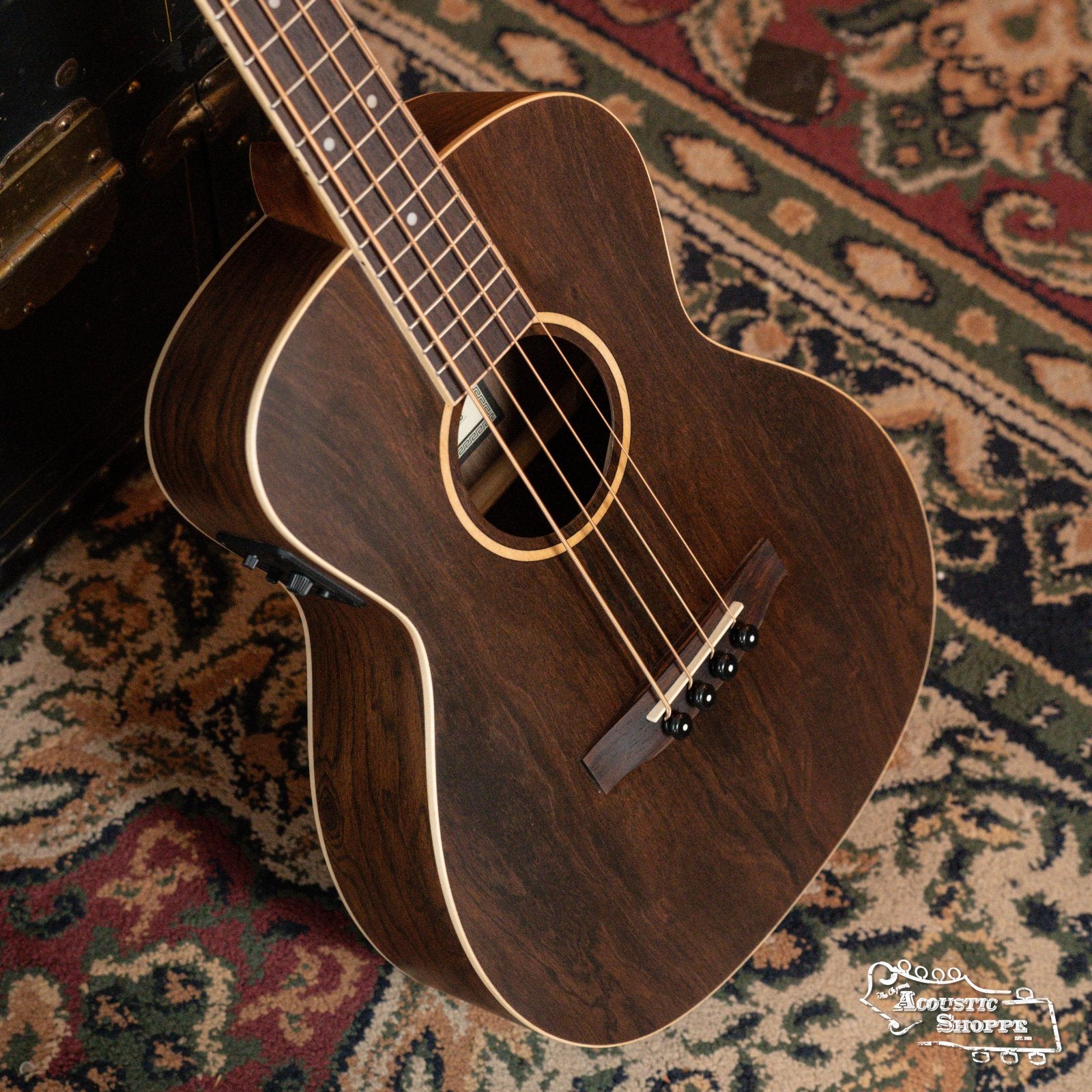Lanikai FB-EBU Figured Bocote Electric Bass Ukulele #0258