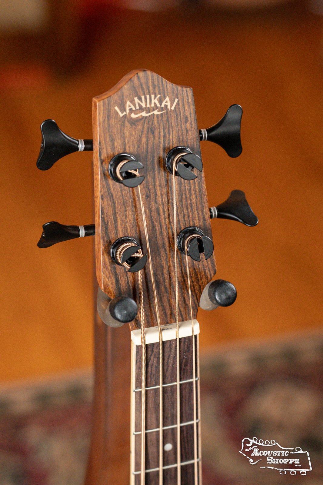 Lanikai FB-EBU Figured Bocote Electric Bass Ukulele #0258