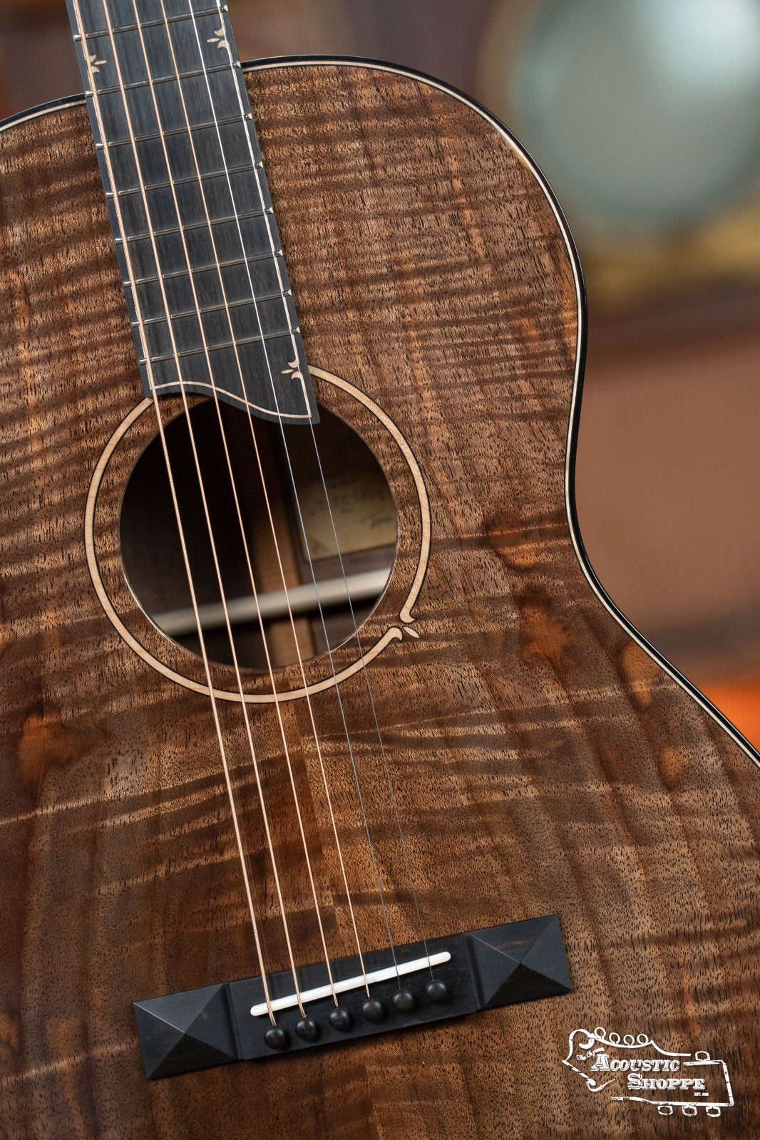 Bedell Limited Edition Fireside Parlor All Walnut Acoustic Guitar #3020