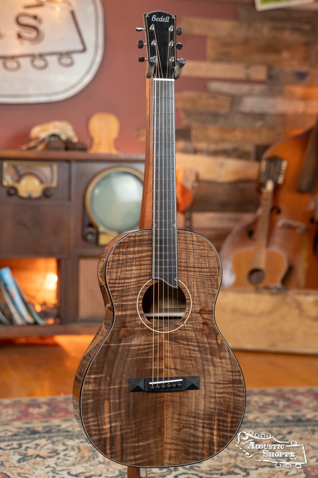 Bedell Limited Edition Fireside Parlor All Walnut Acoustic Guitar #3020