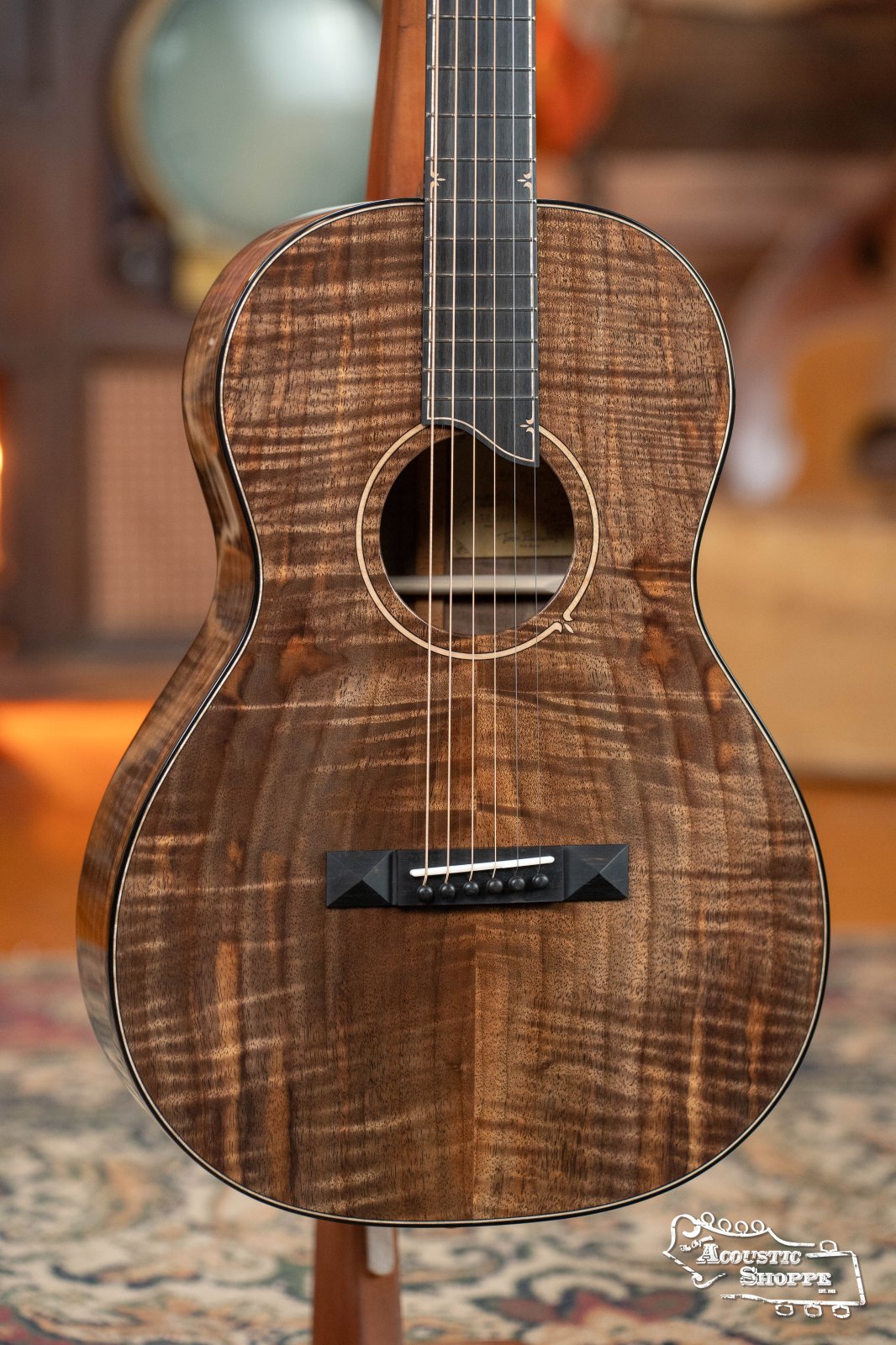 Bedell Limited Edition Fireside Parlor All Walnut Acoustic Guitar #3020
