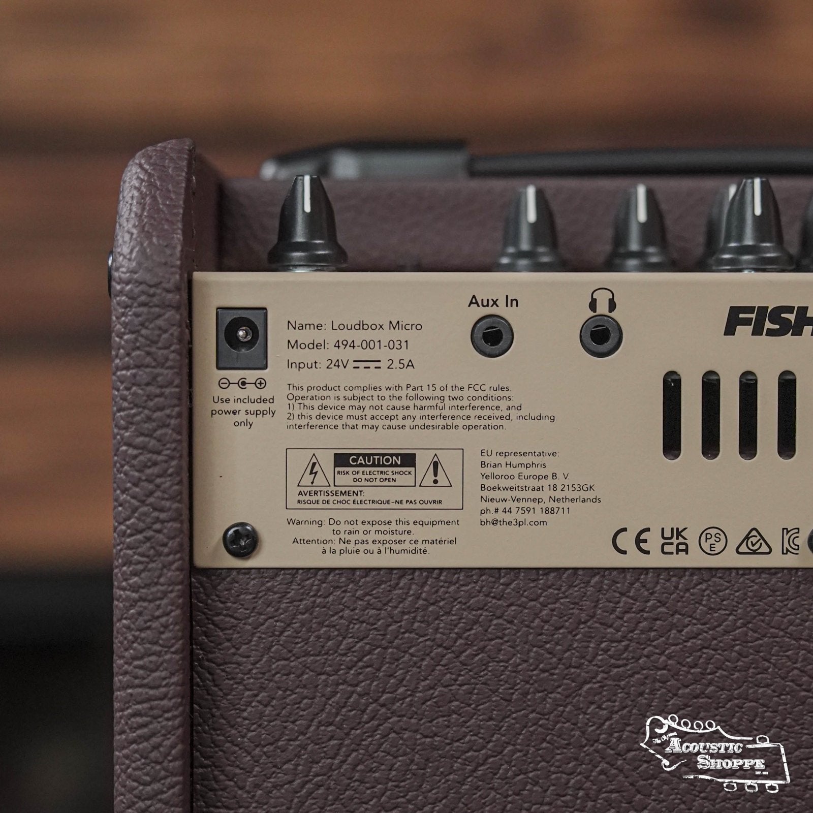 Fishman LOUDBOX Micro Acoustic Instrument Amplifier PRO-LBT-400