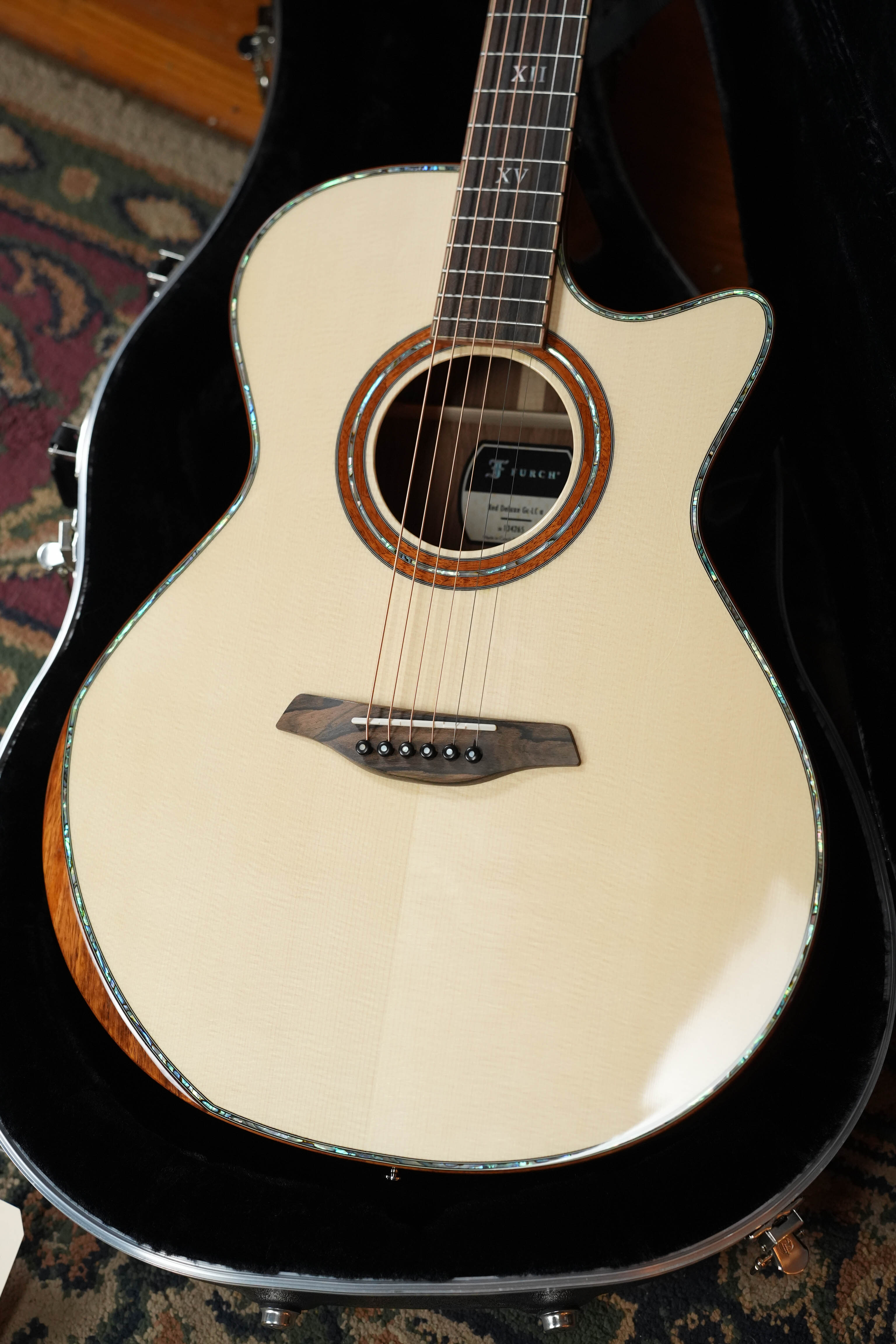 Furch Red Deluxe Spruce/Cocobolo Grand Auditorium Cutaway Acoustic Guitar #4265