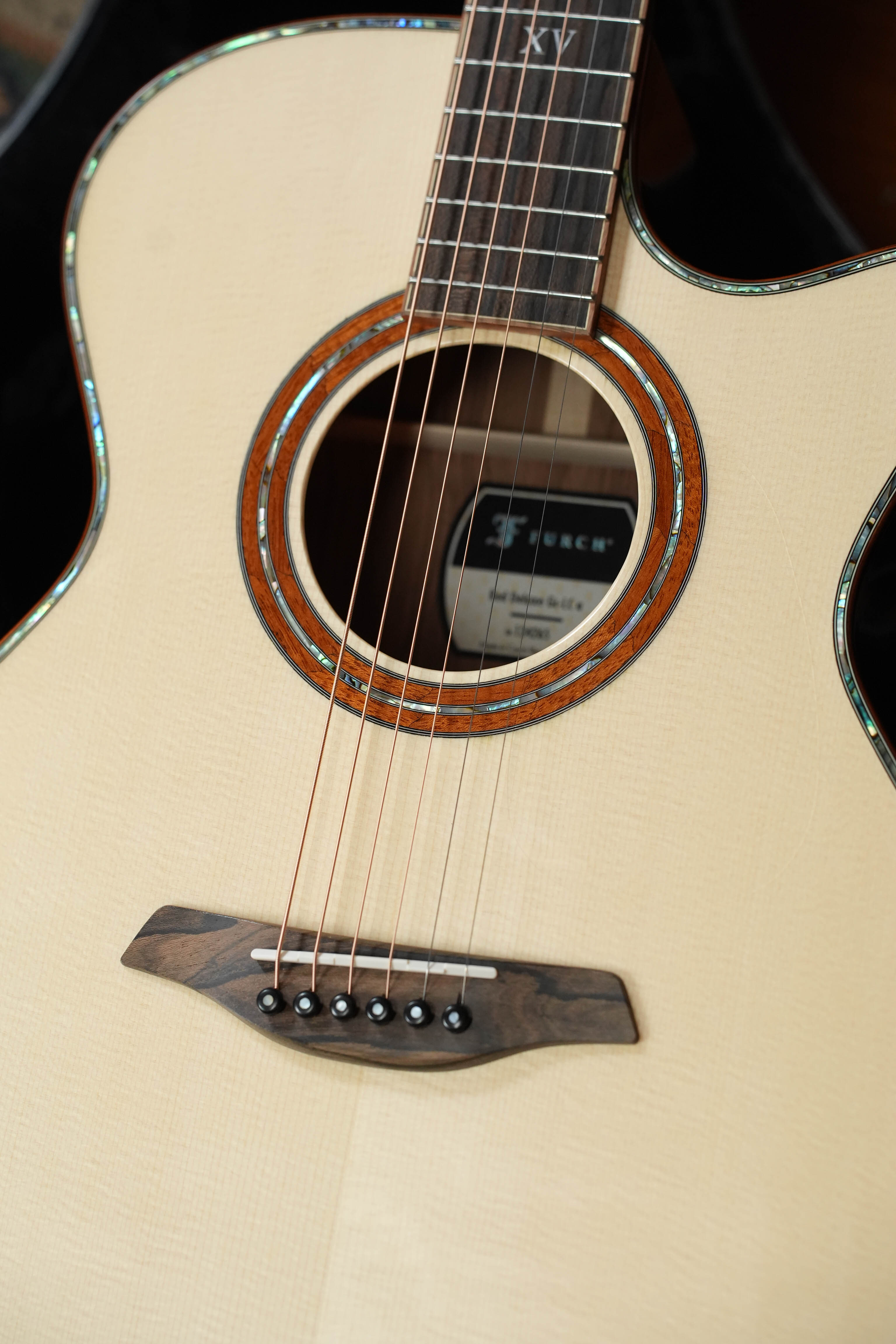 Furch Red Deluxe Spruce/Cocobolo Grand Auditorium Cutaway Acoustic Guitar #4265