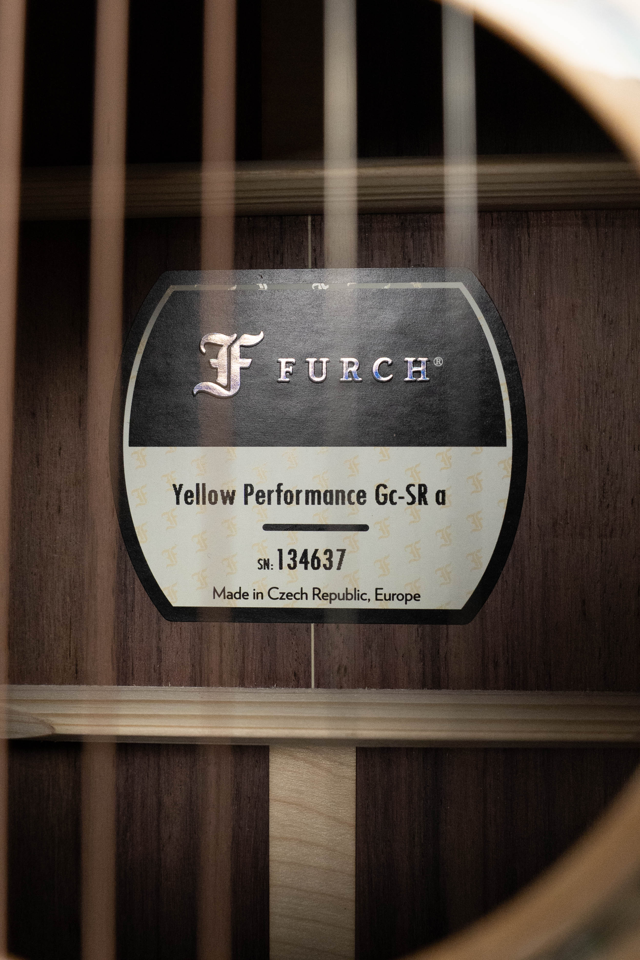 Furch Yellow Performance Gc-SR a Stika/Rosewood Grand Auditorium Cutaway Acoustic Guitar #4637