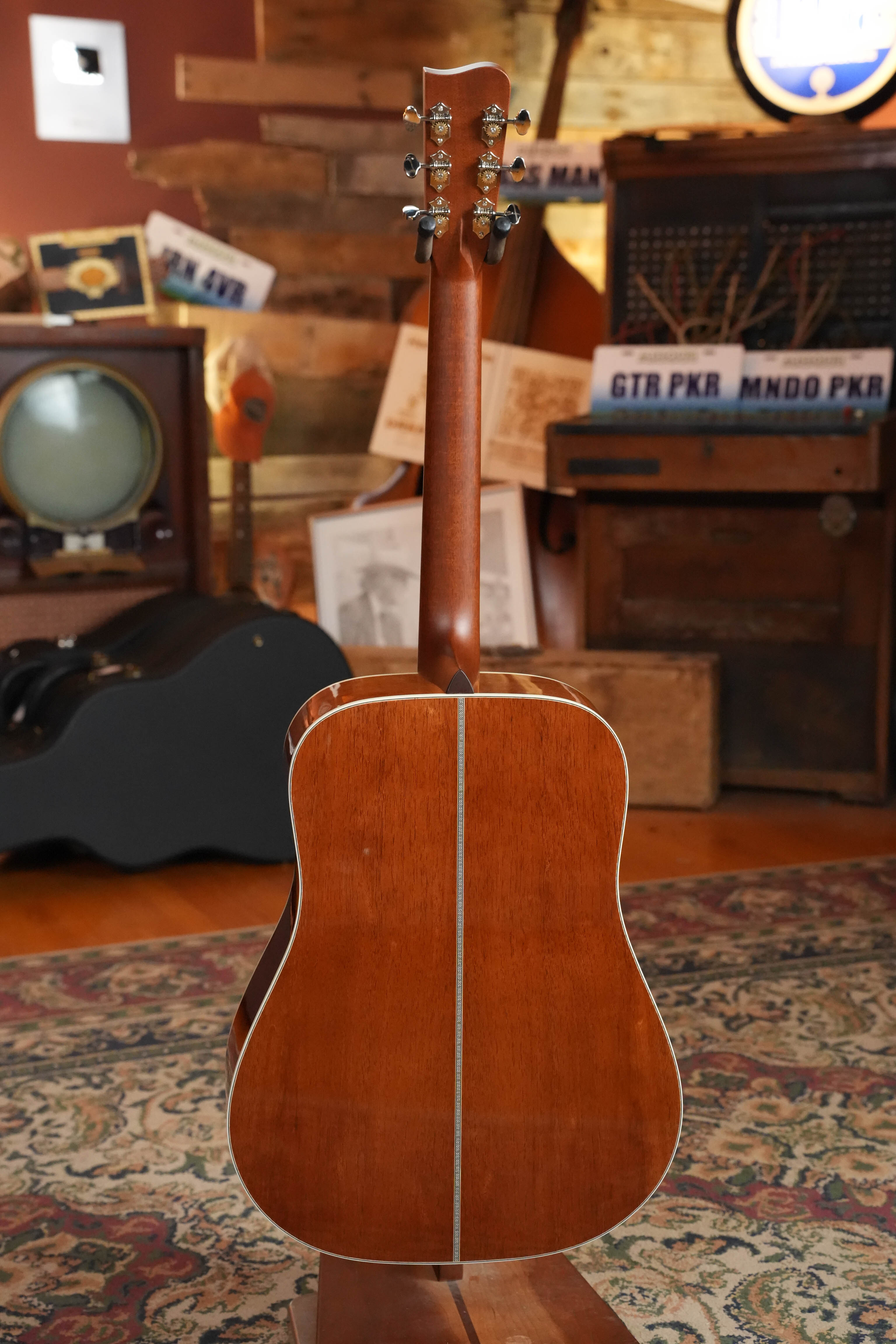Gallagher Doc Watson Sitka/Mahogany Dreadnought Acoustic Guitar #4519