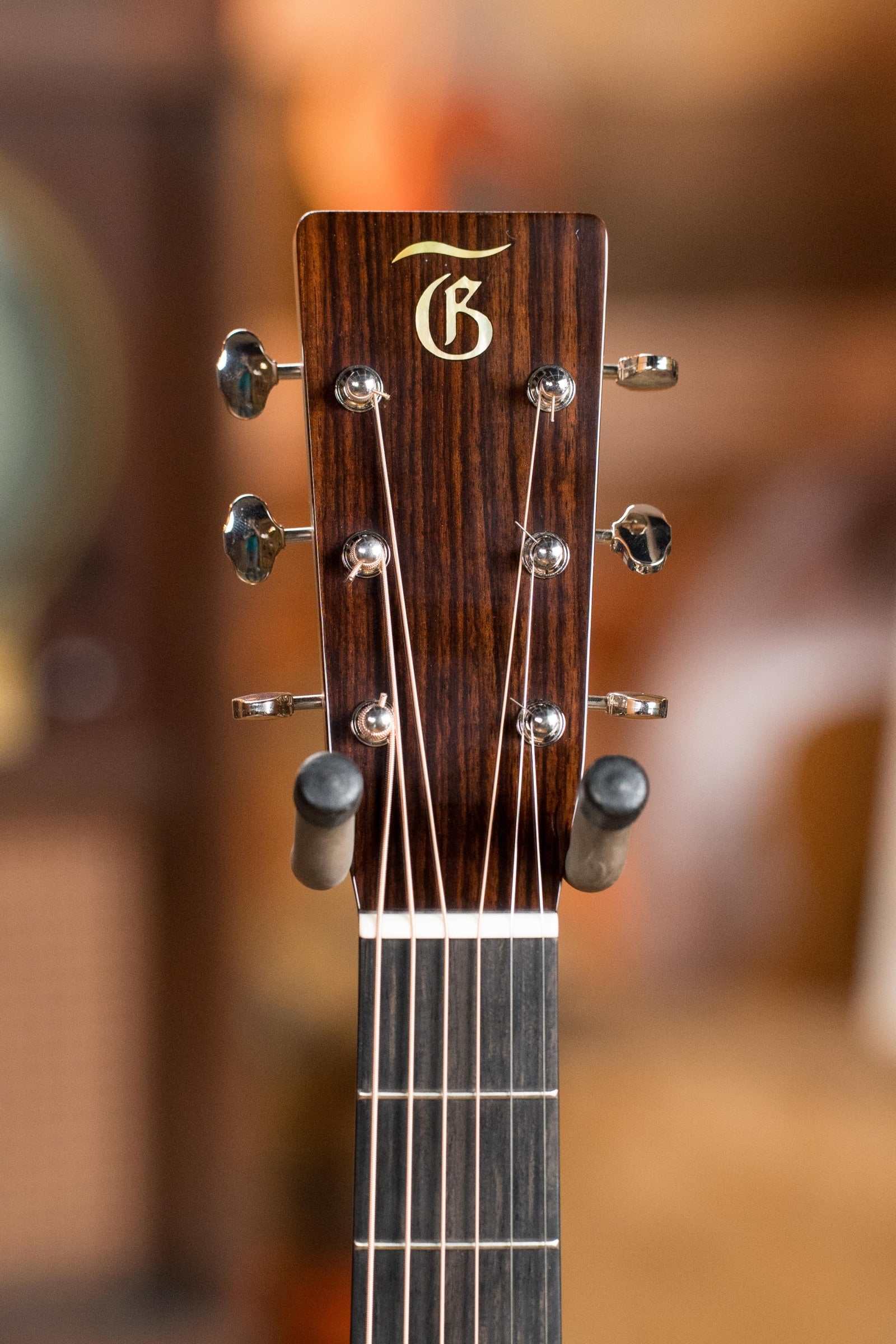 Gallagher Bluegrass Bell Torrefied Adirondack/Mahogany Light Amber Dreadnought Acoustic Guitar #4344