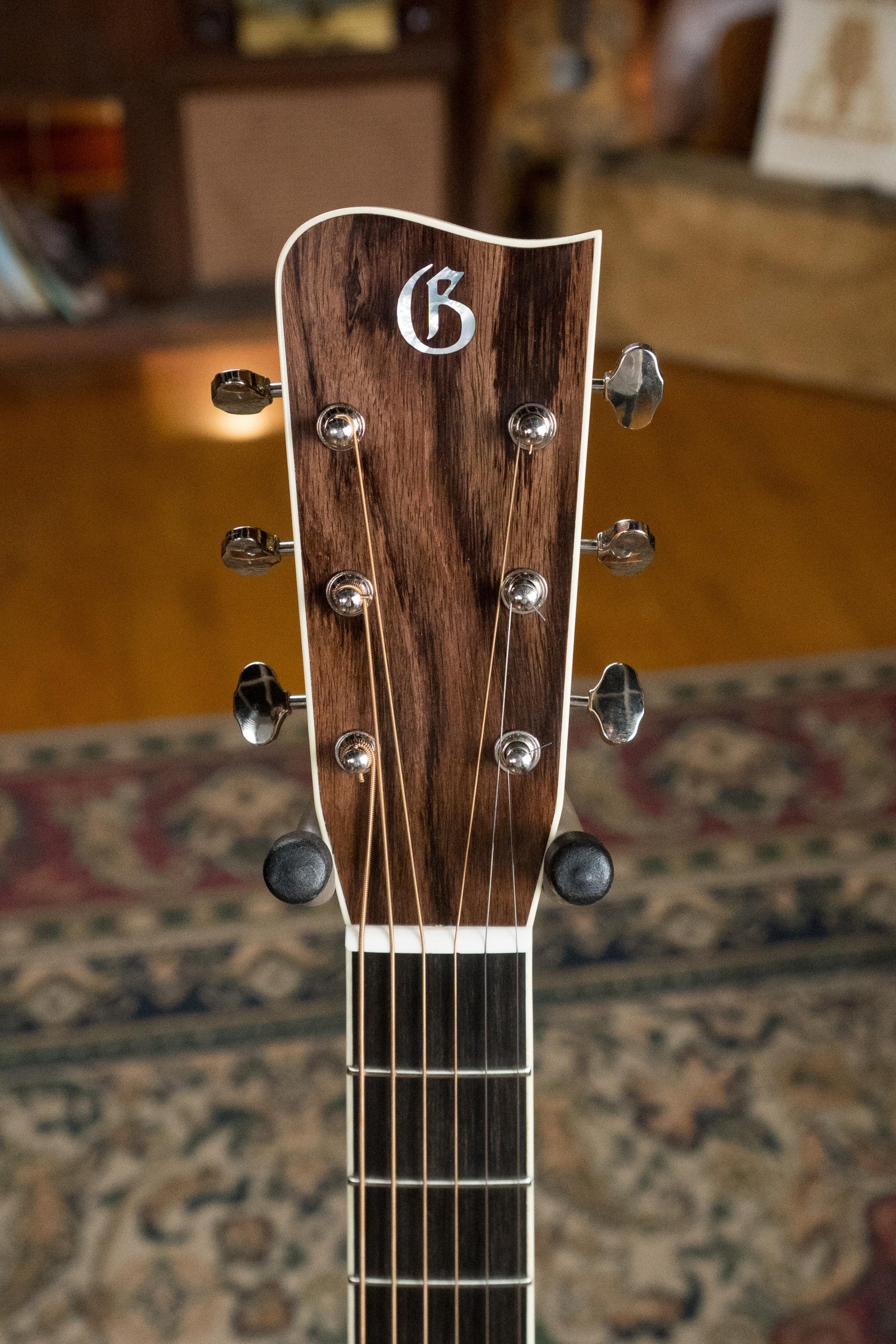 Gallagher Doc Watson Sitka/Mahogany Dreadnought Guitar #4347
