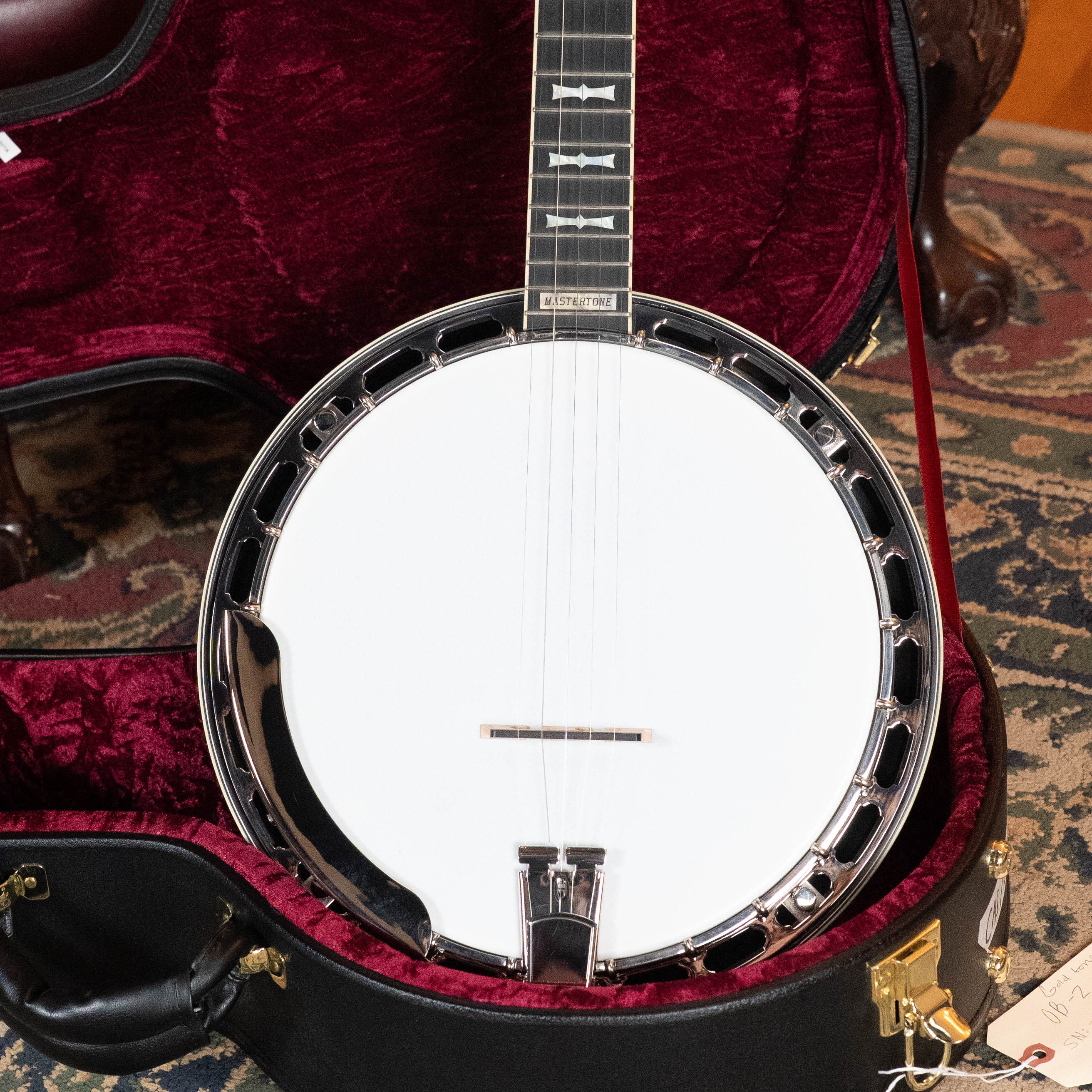 Gold Tone Mastertone OB-2 Bowtie Vintage Sunburst 5-String Resonator Banjo #2424