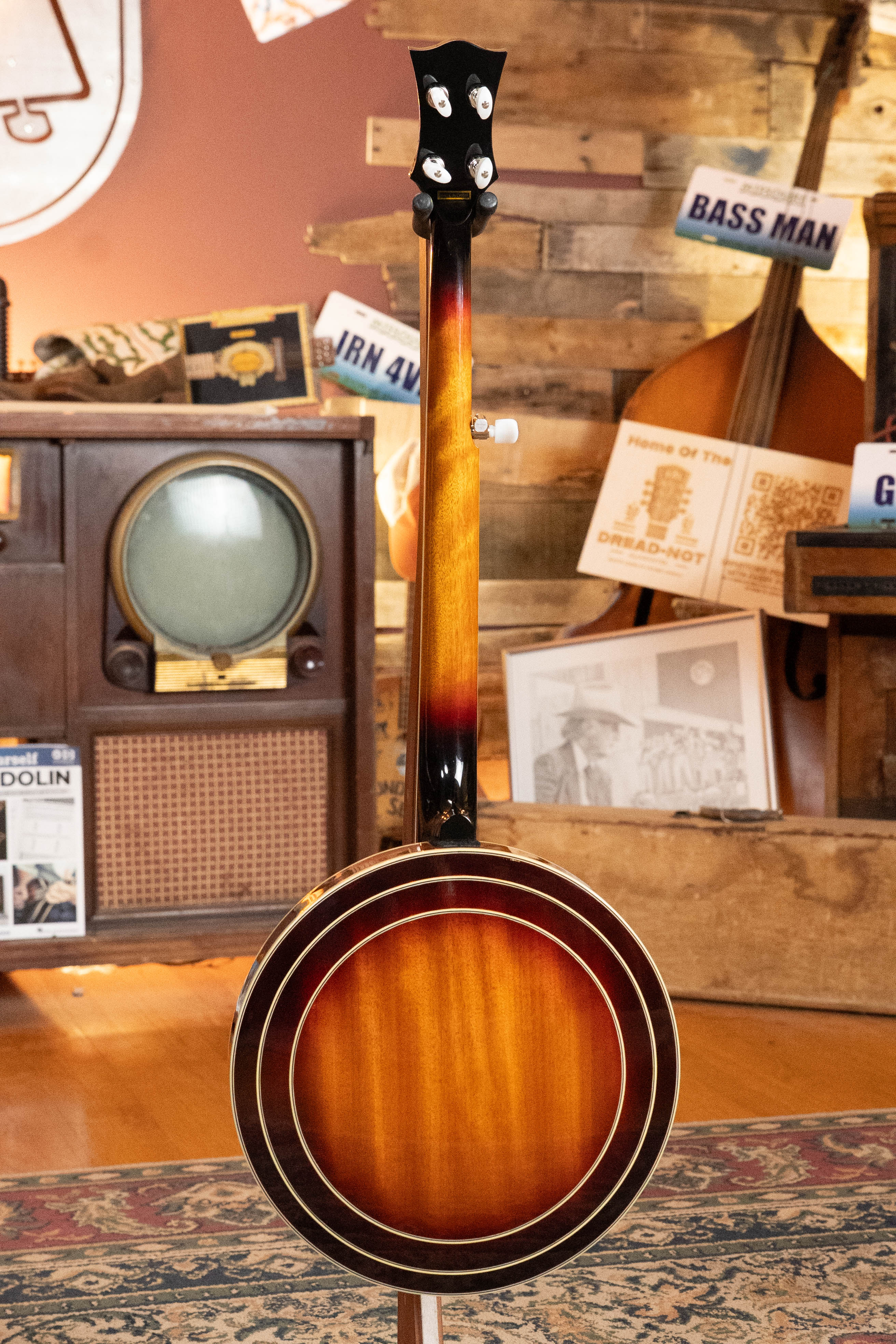 Gold Tone Mastertone OB-2 Bowtie Vintage Sunburst 5-String Resonator Banjo #2424