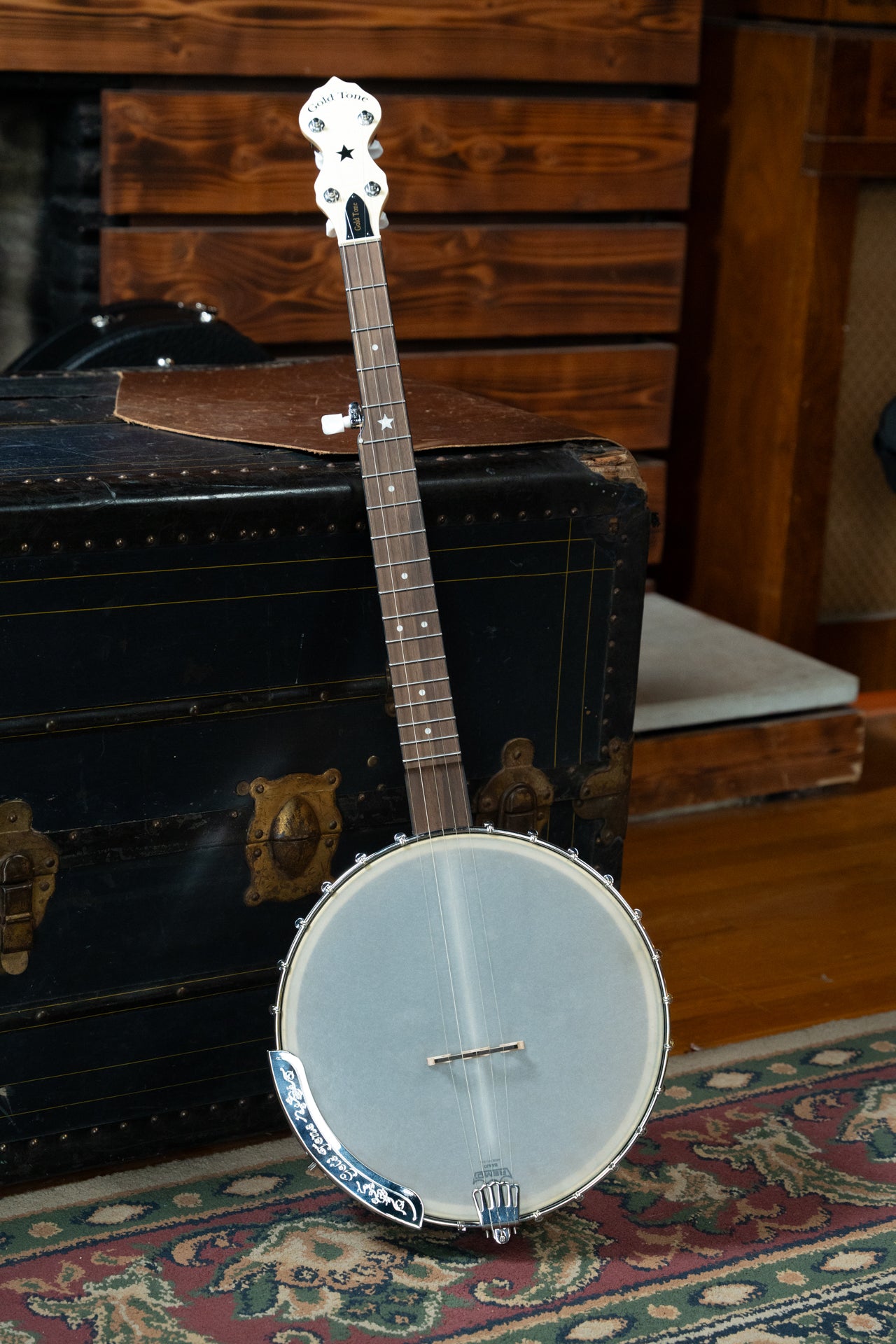 Gold Tone Cripple Creek Bob Carlin 5-Strong Open-Back Banjo #4348