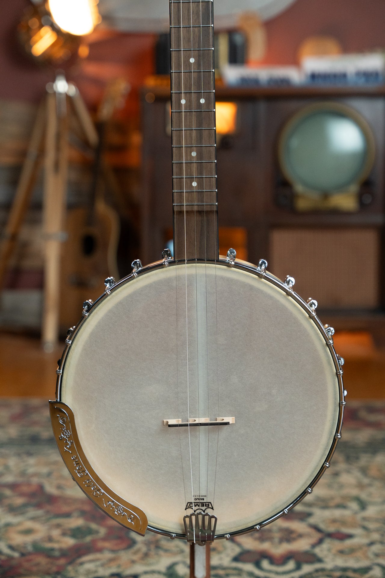 Gold Tone Cripple Creek Bob Carlin 5-Strong Open-Back Banjo #4348