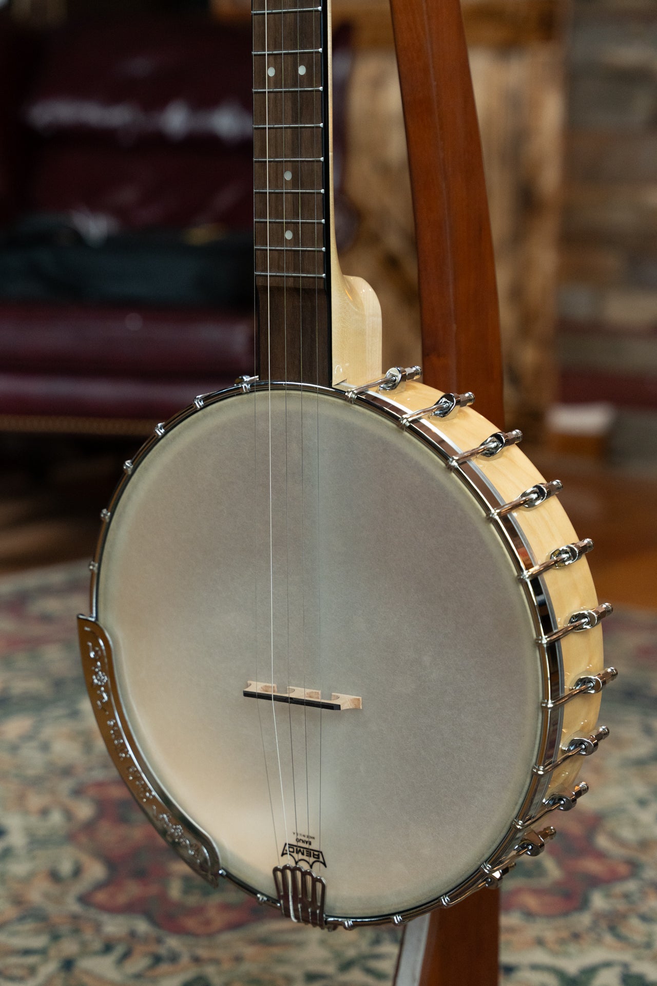 Gold Tone Cripple Creek Bob Carlin 5-Strong Open-Back Banjo #4348