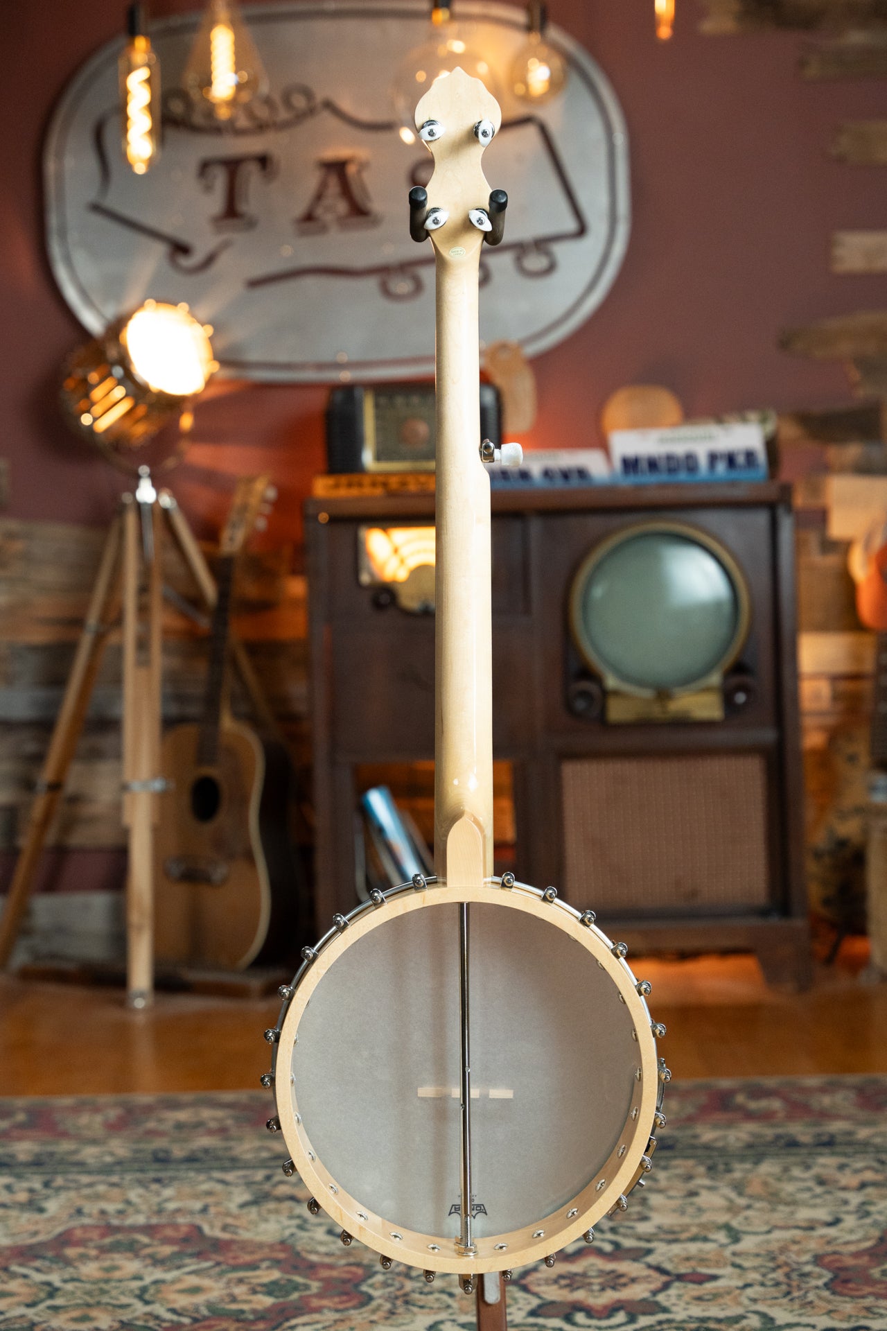 Gold Tone Cripple Creek Bob Carlin 5-Strong Open-Back Banjo #4348
