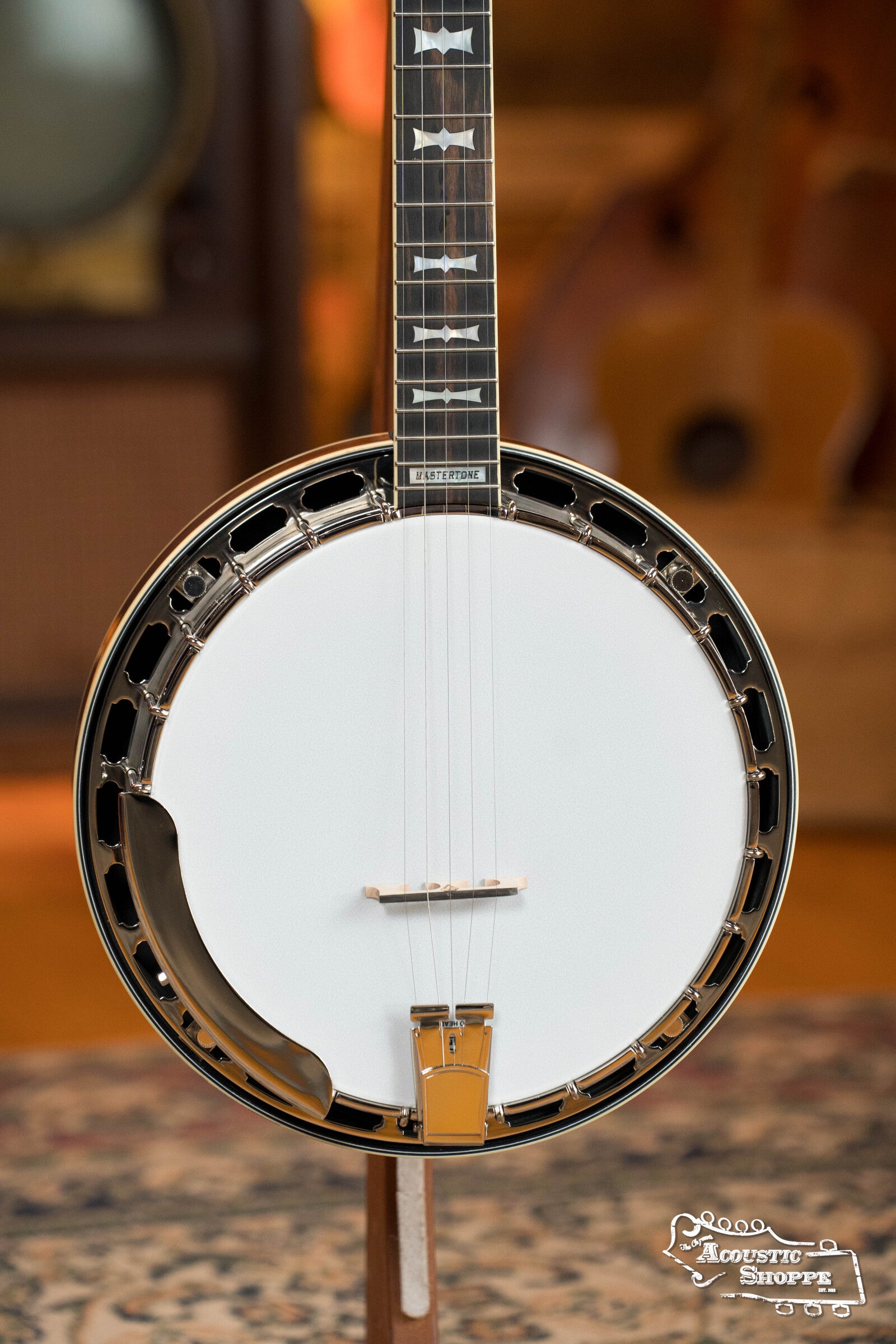 Gold Tone OB-2 Bowtie Mastertone Vintage Sunburst 5-String Resonator Banjo #0618